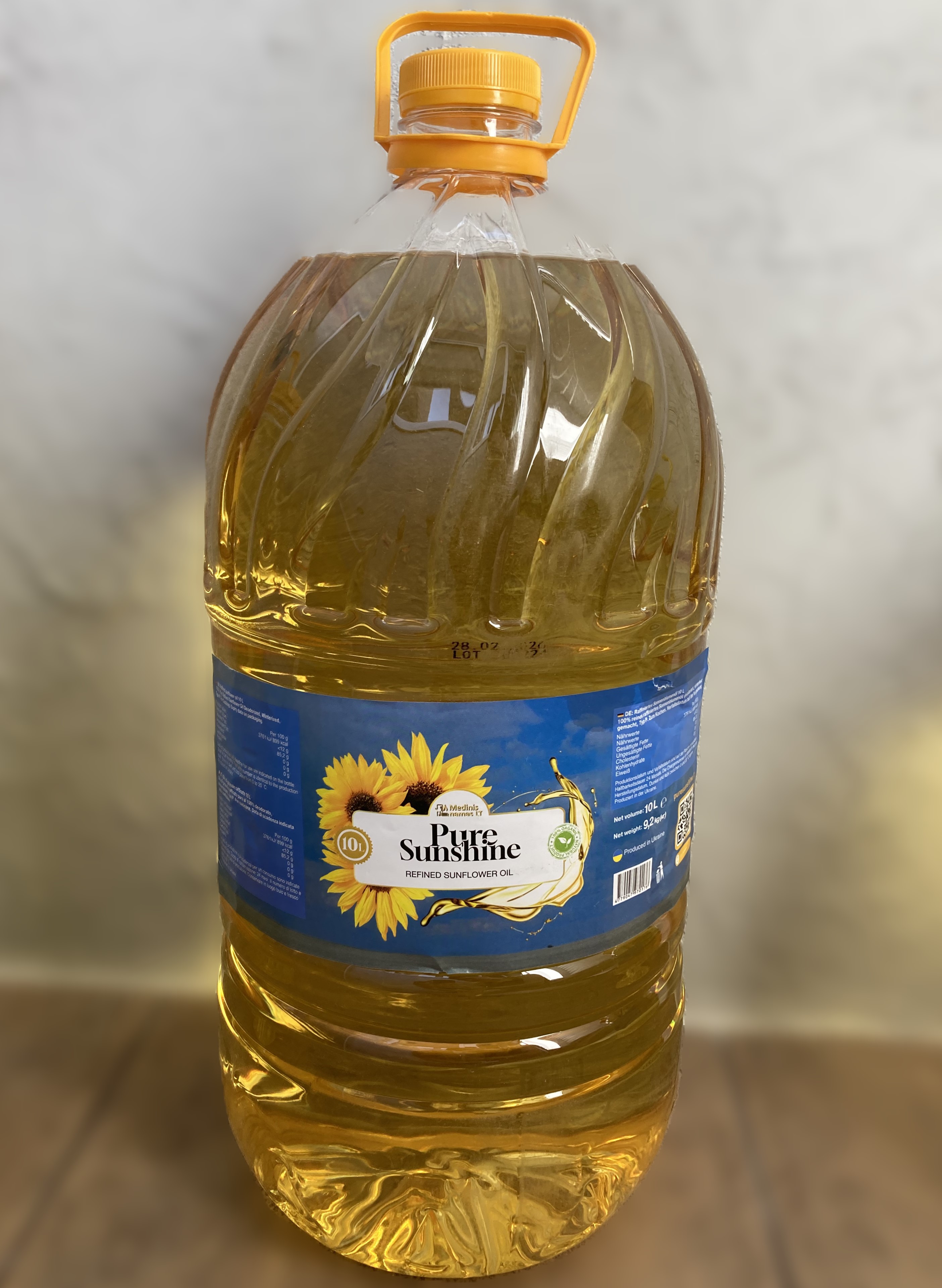 10 Liters Refined Sunflower Oil
