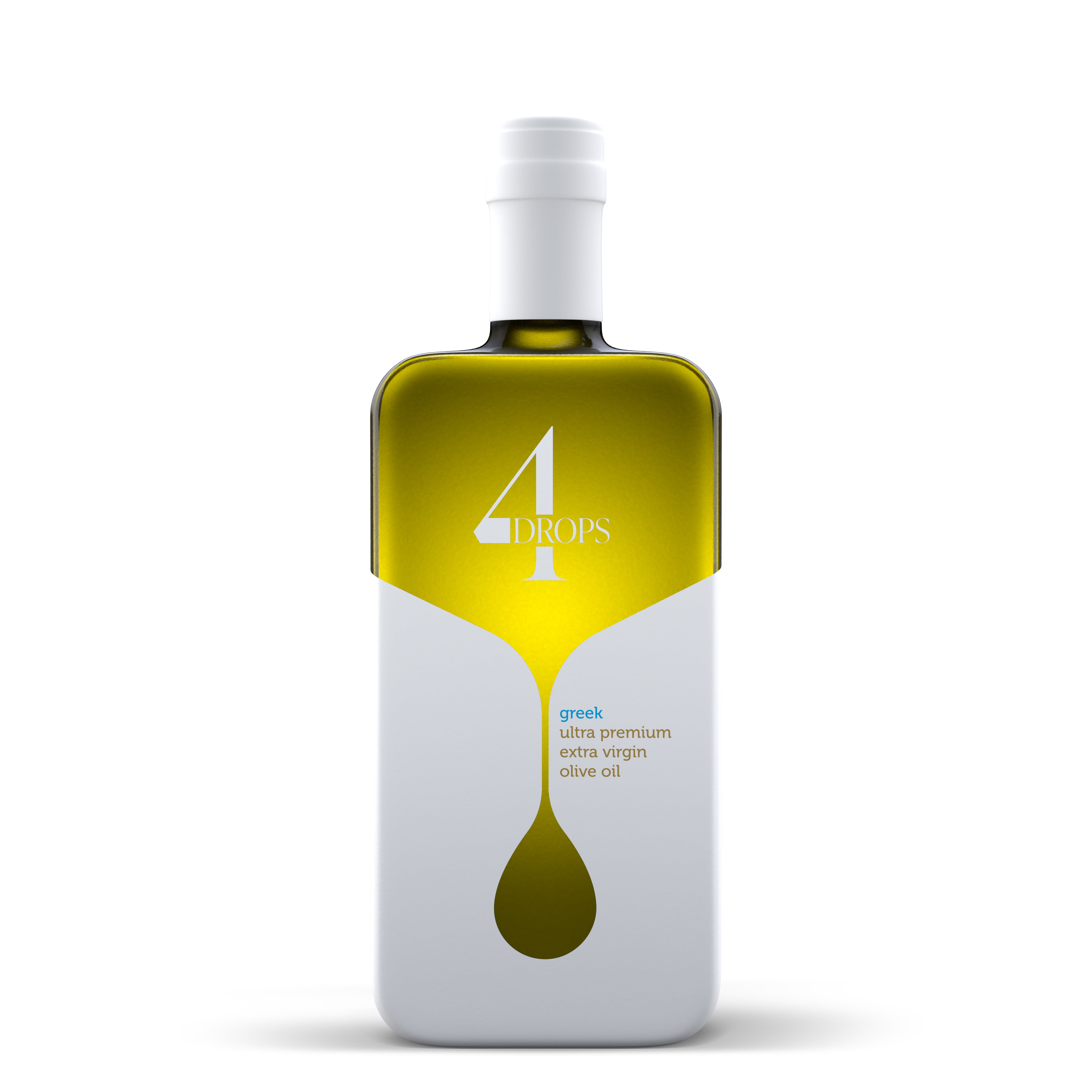 4DROPS / Greek Ultra Premium Extra Virgin Olive Oil (500ml Or 100ml)