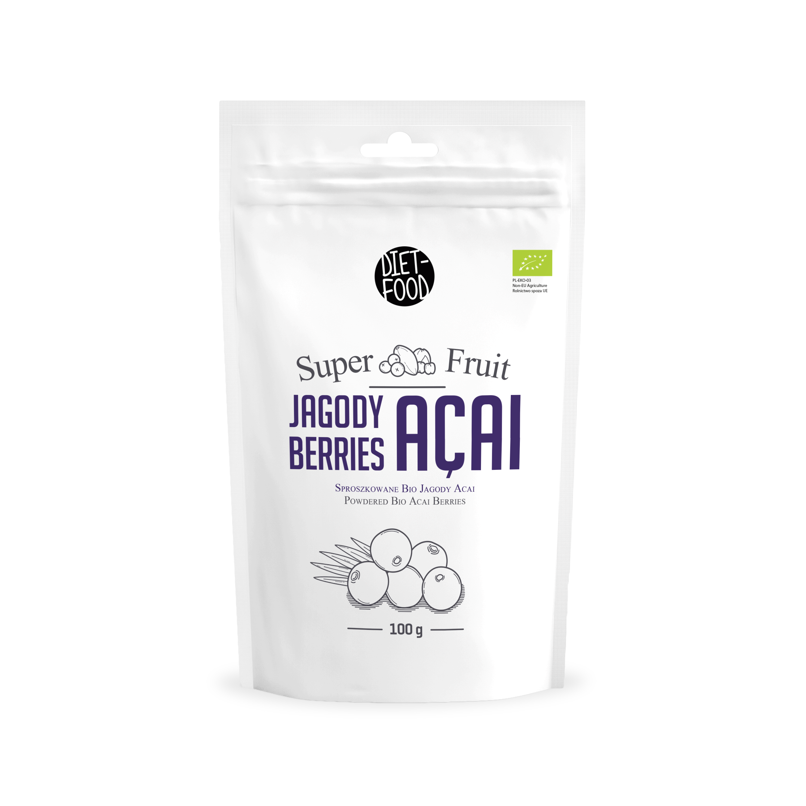 Bio acai powder