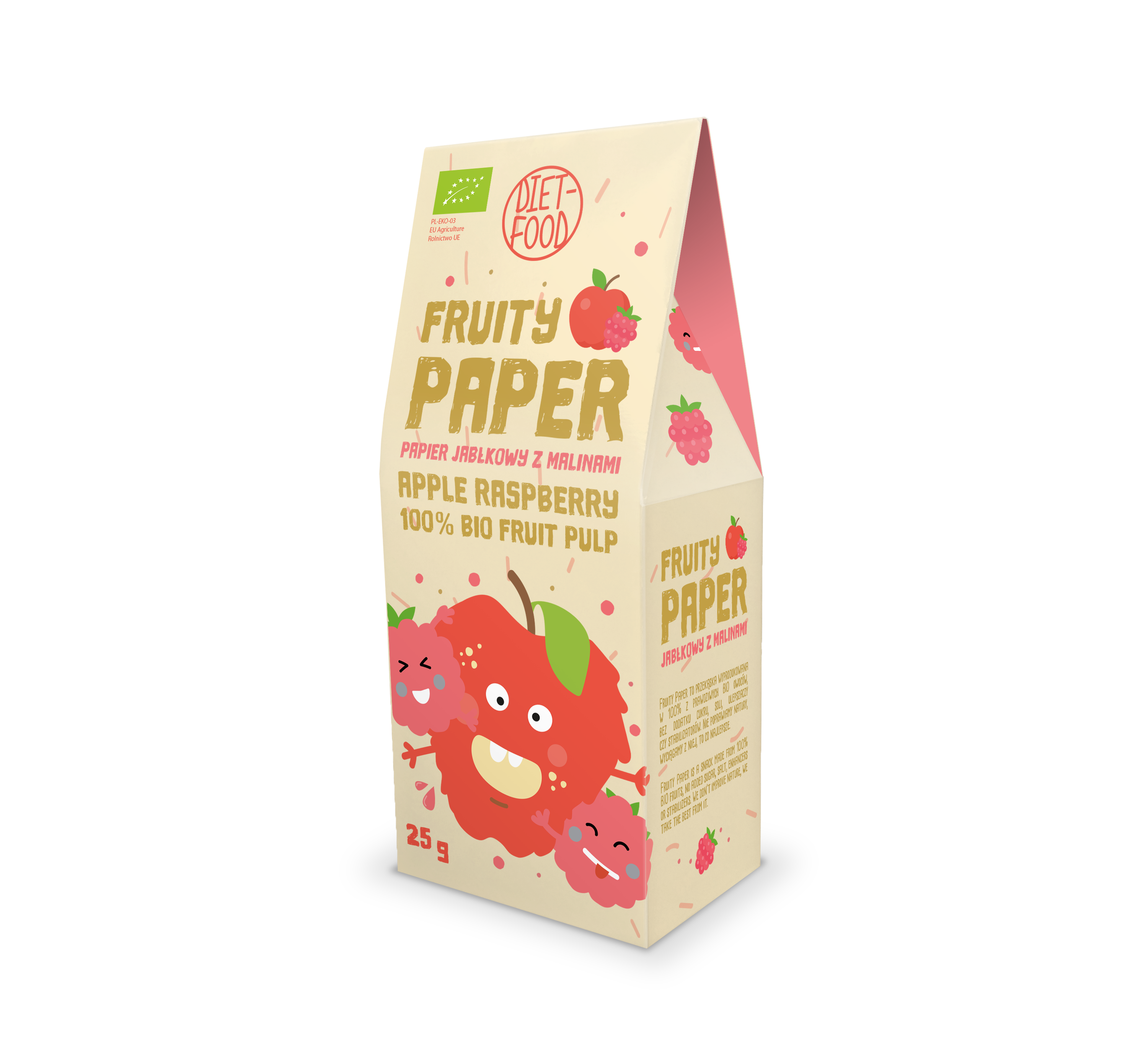 Bio apple + raspberry