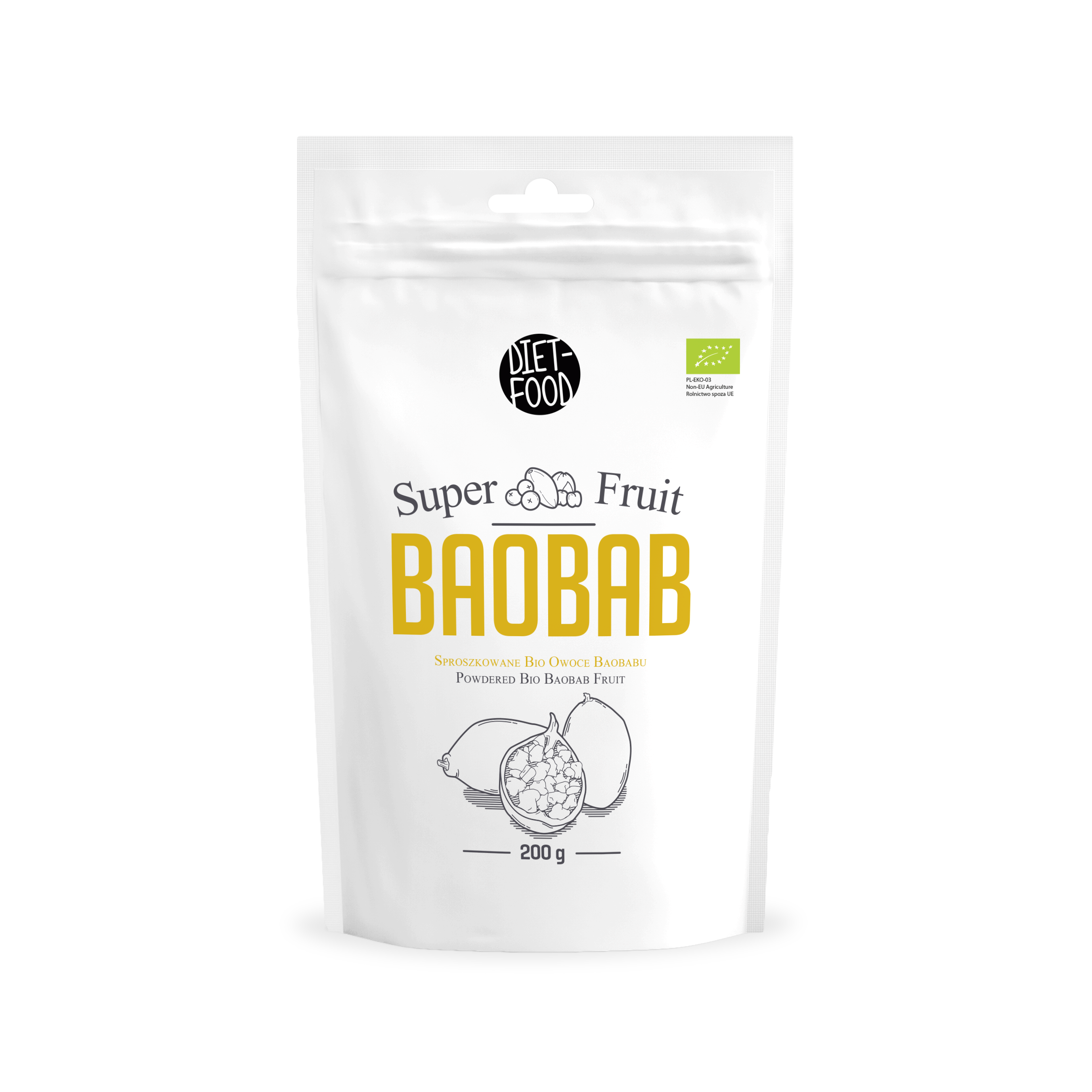 Bio baobab powder