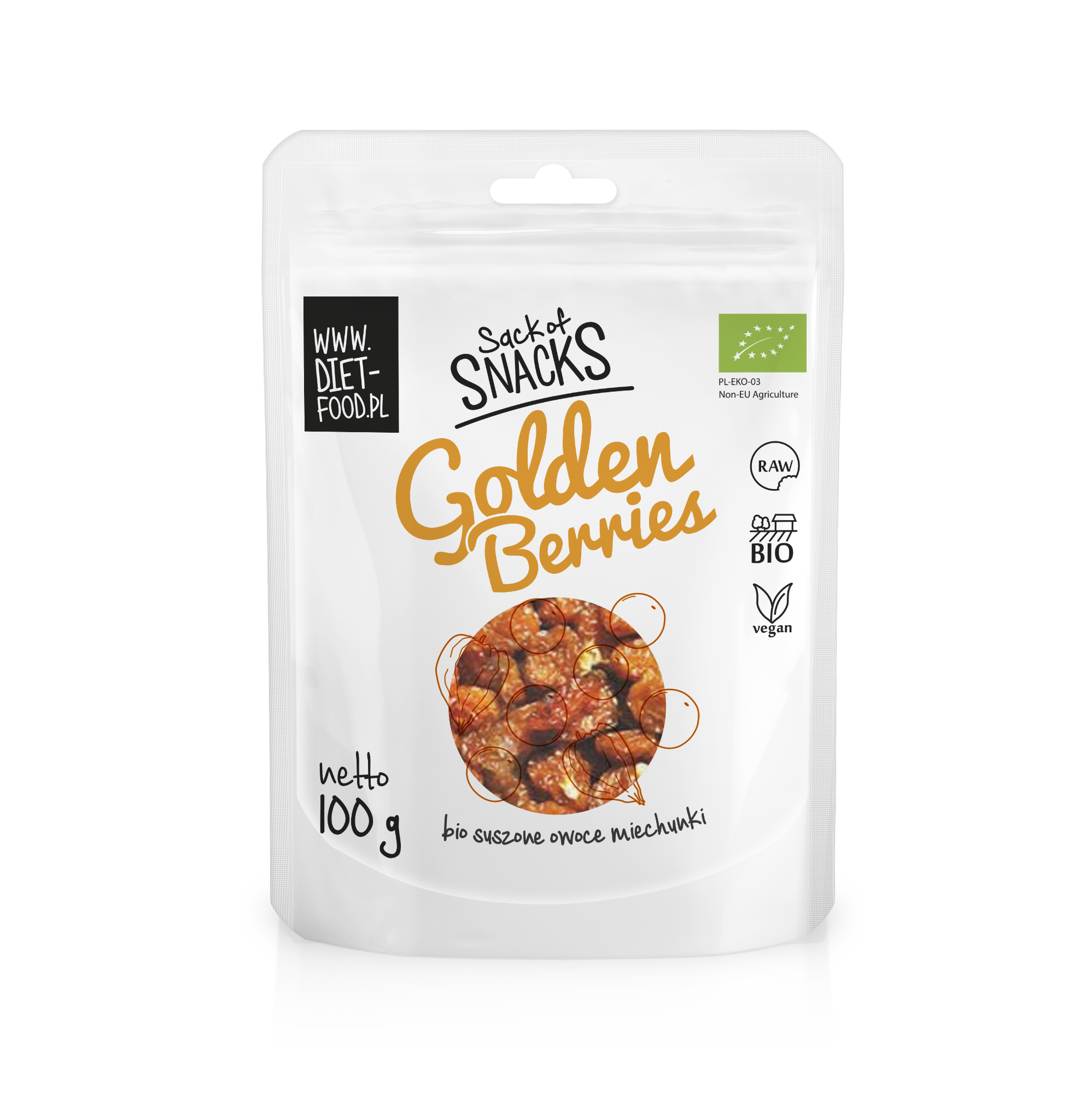 Bio golden berries