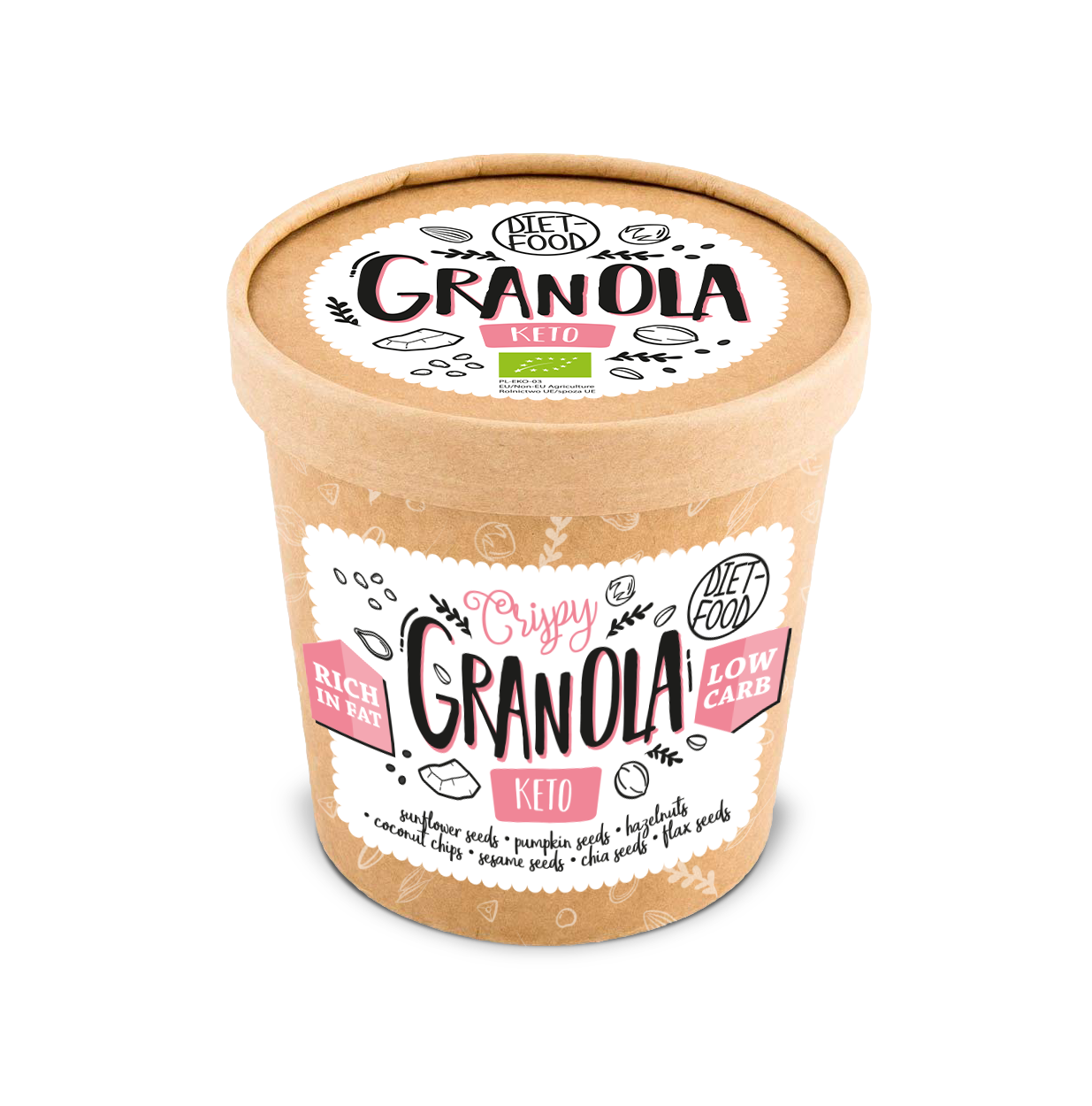 Bio granola keto- cup kraft