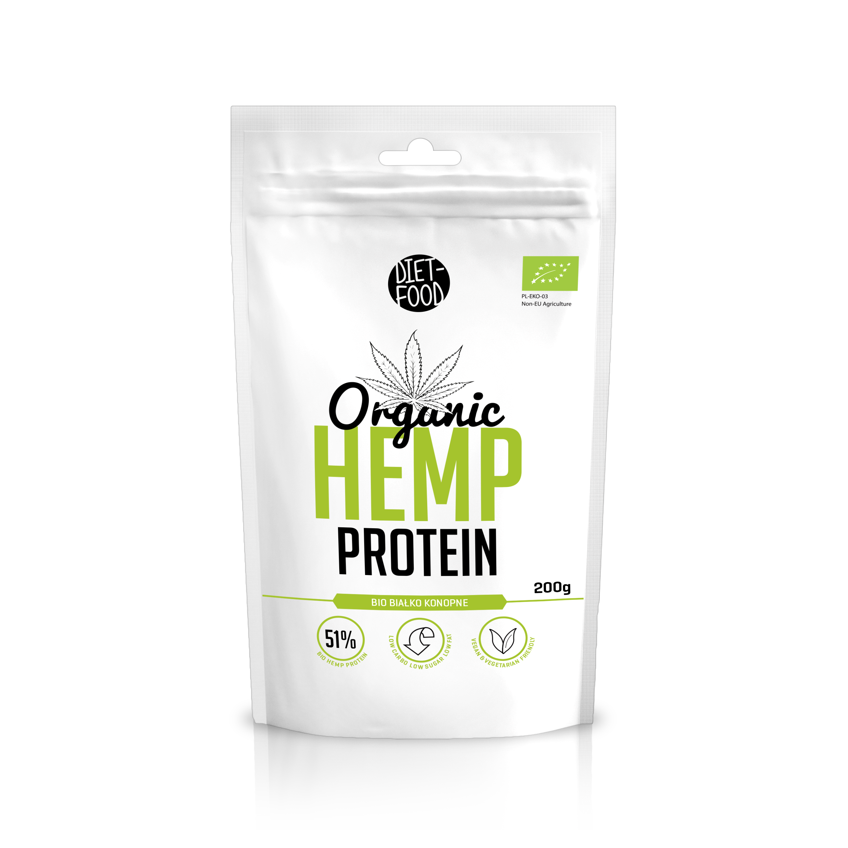 Bio hemp protein