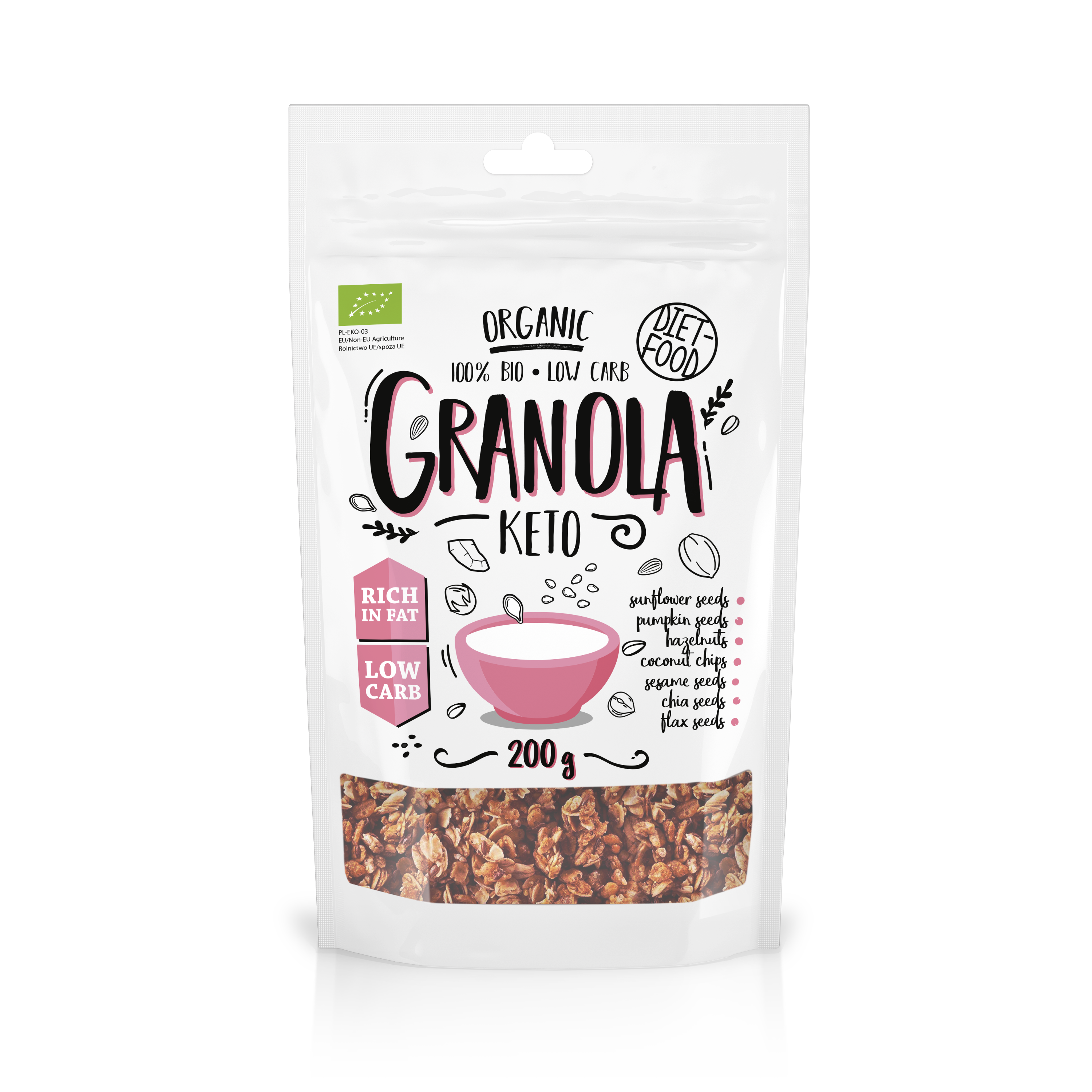 Bio keto granola