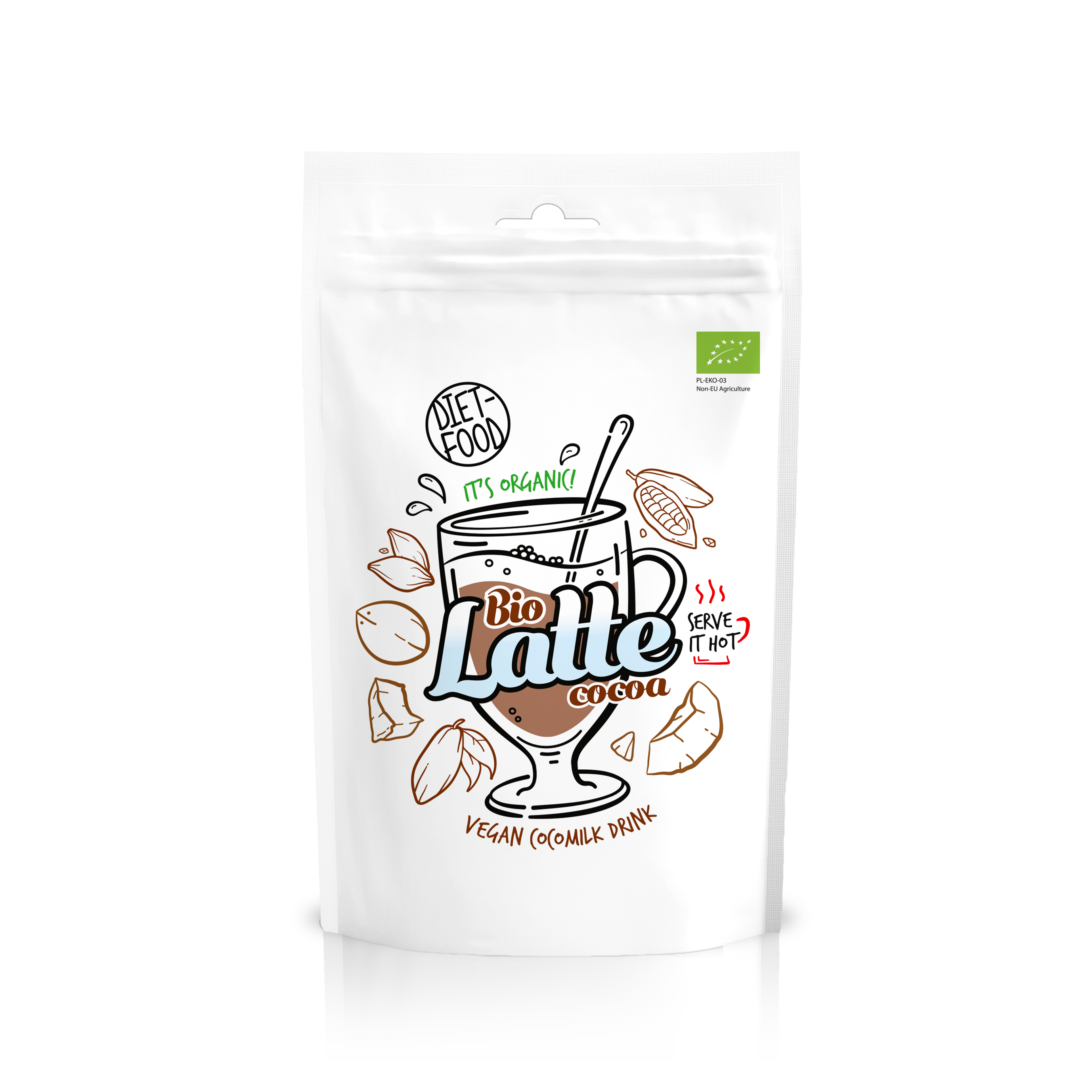 Bio latte cacao