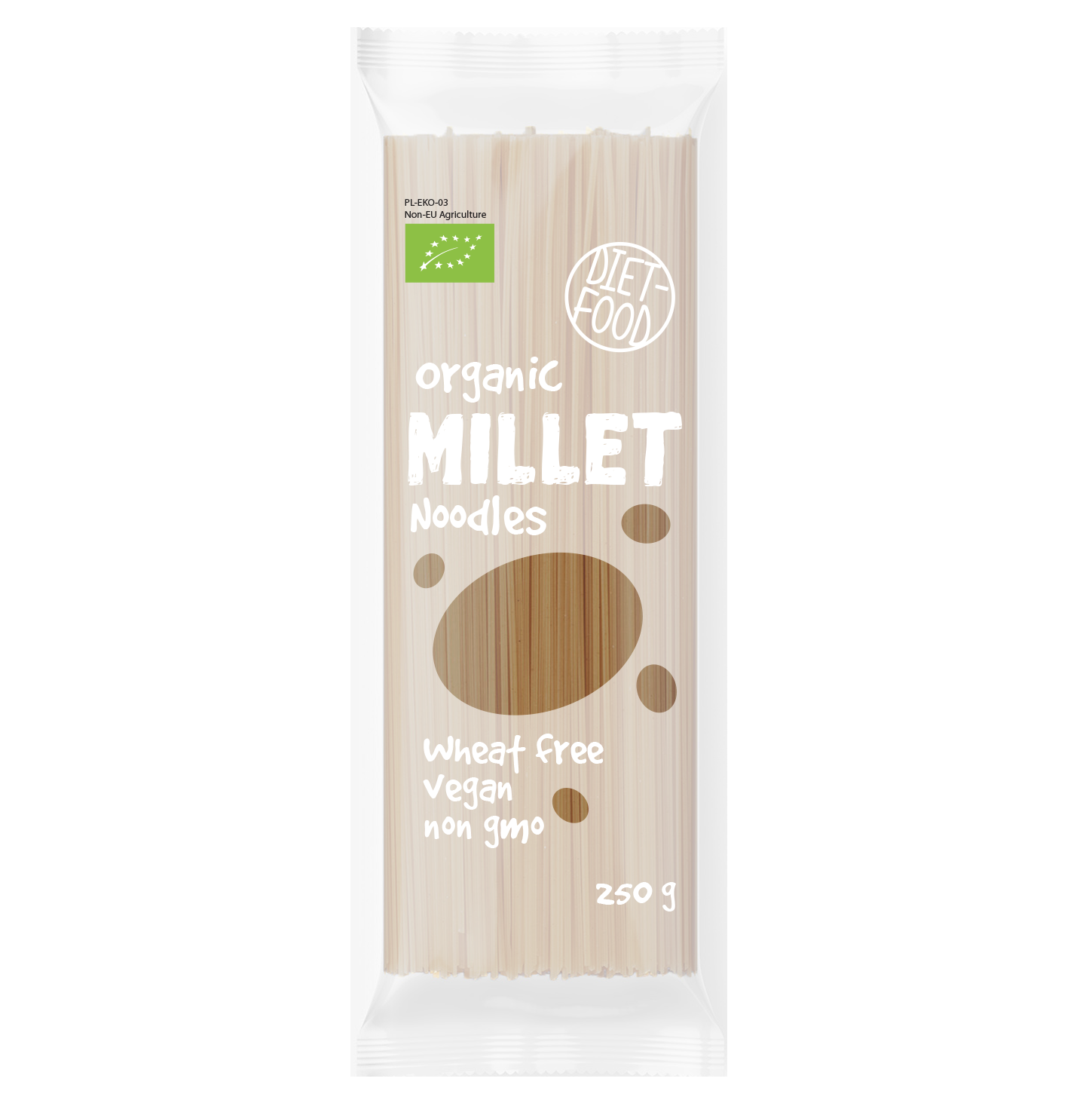 Bio millet noodles 100%
