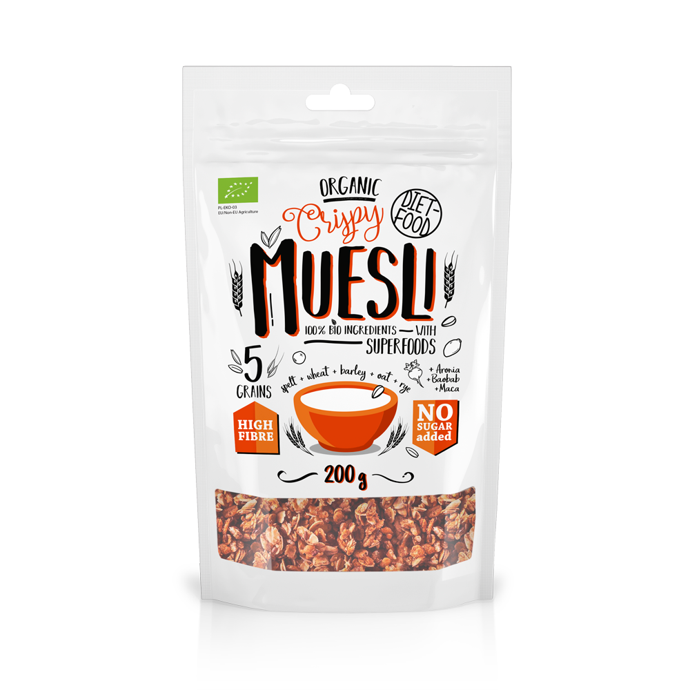 Bio muesli crunchy with Superfoods