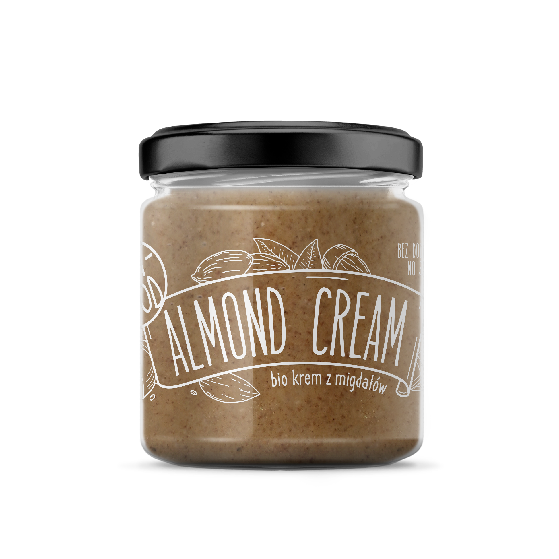 Bio natural almond cream
