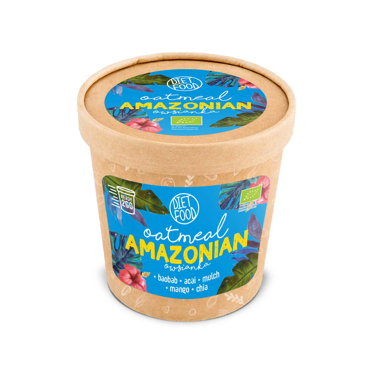 Bio oatmeal amazonian - cup kraft