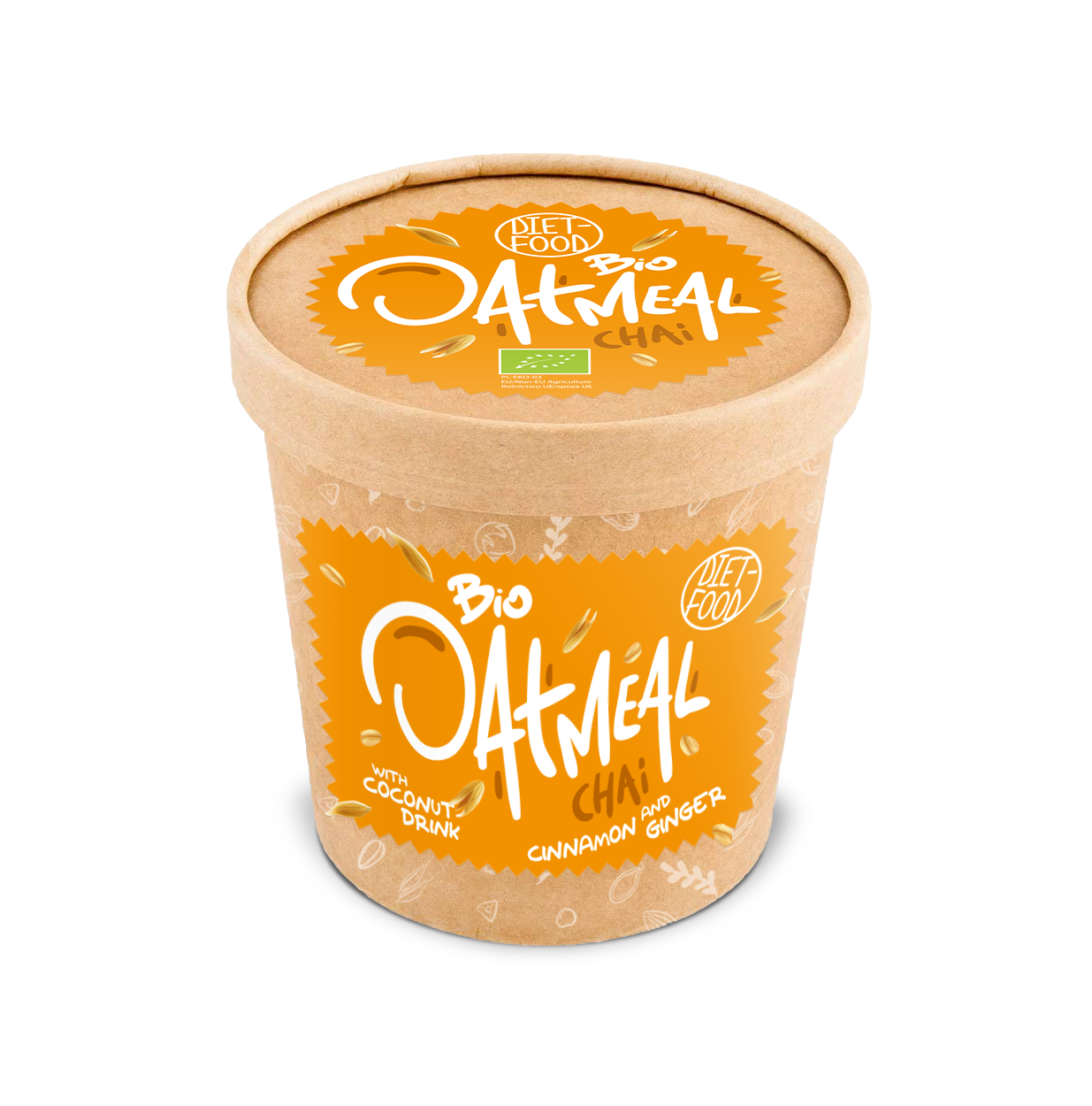 Bio oatmeal chai - cup kraft