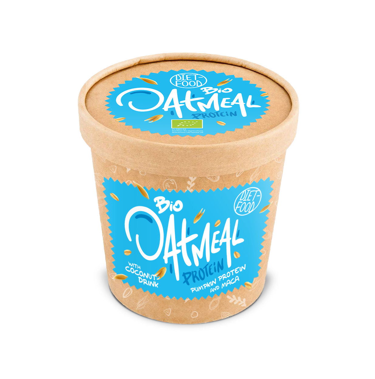 Bio oatmeal protein - cup kraft