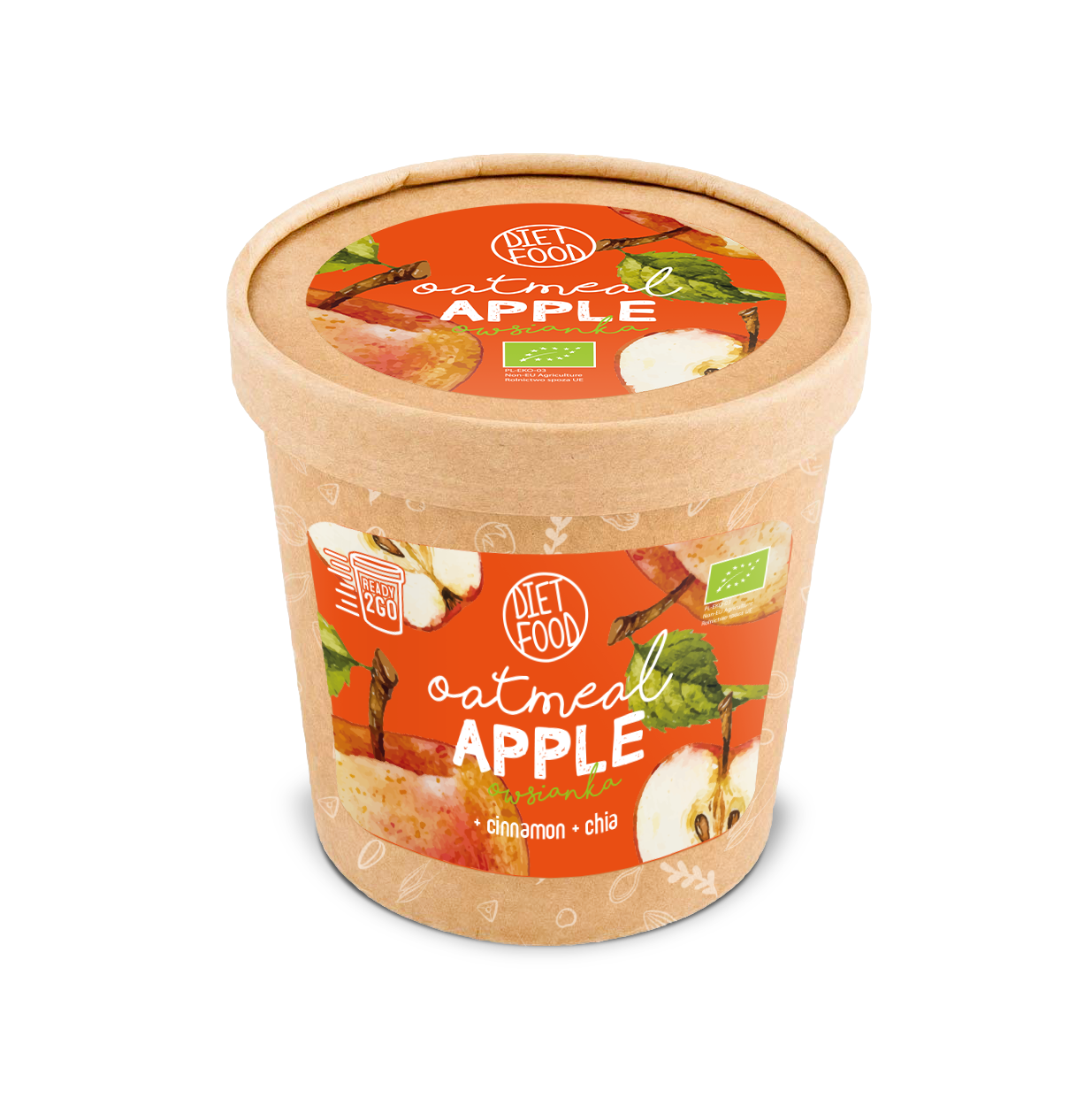 Bio oatmeals apple - cup kraft