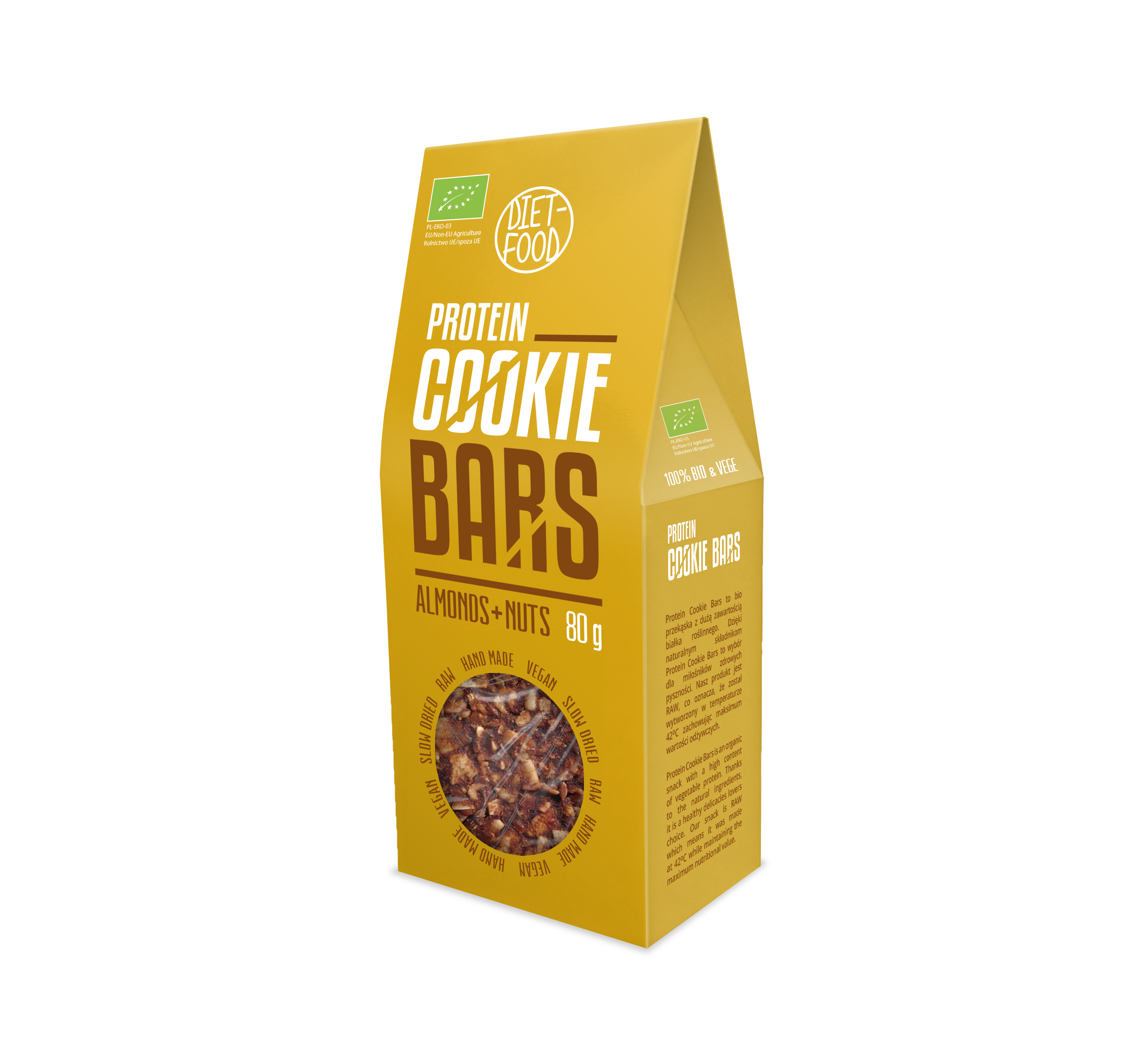 Bio protein cookie bars