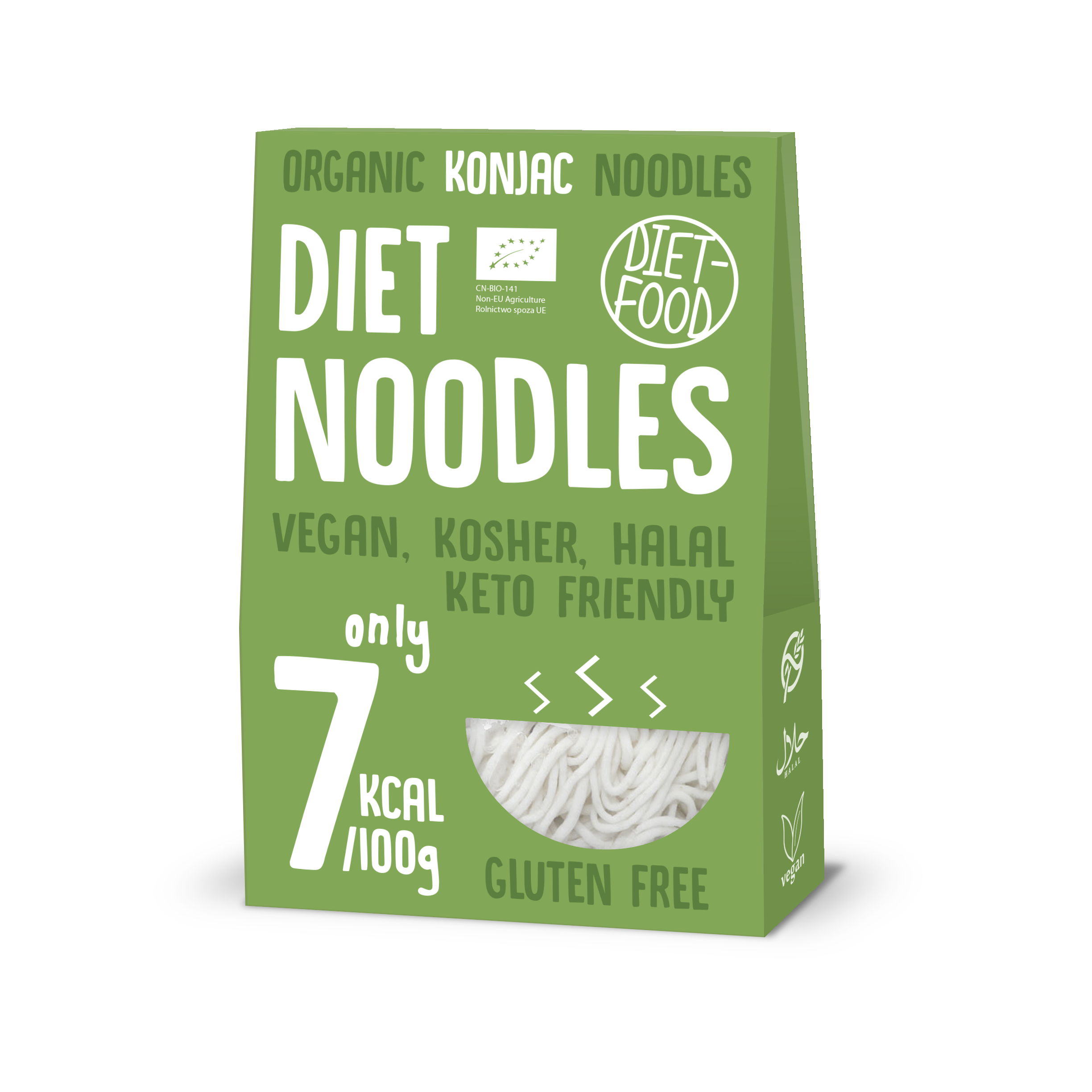 Bio shirataki noodle