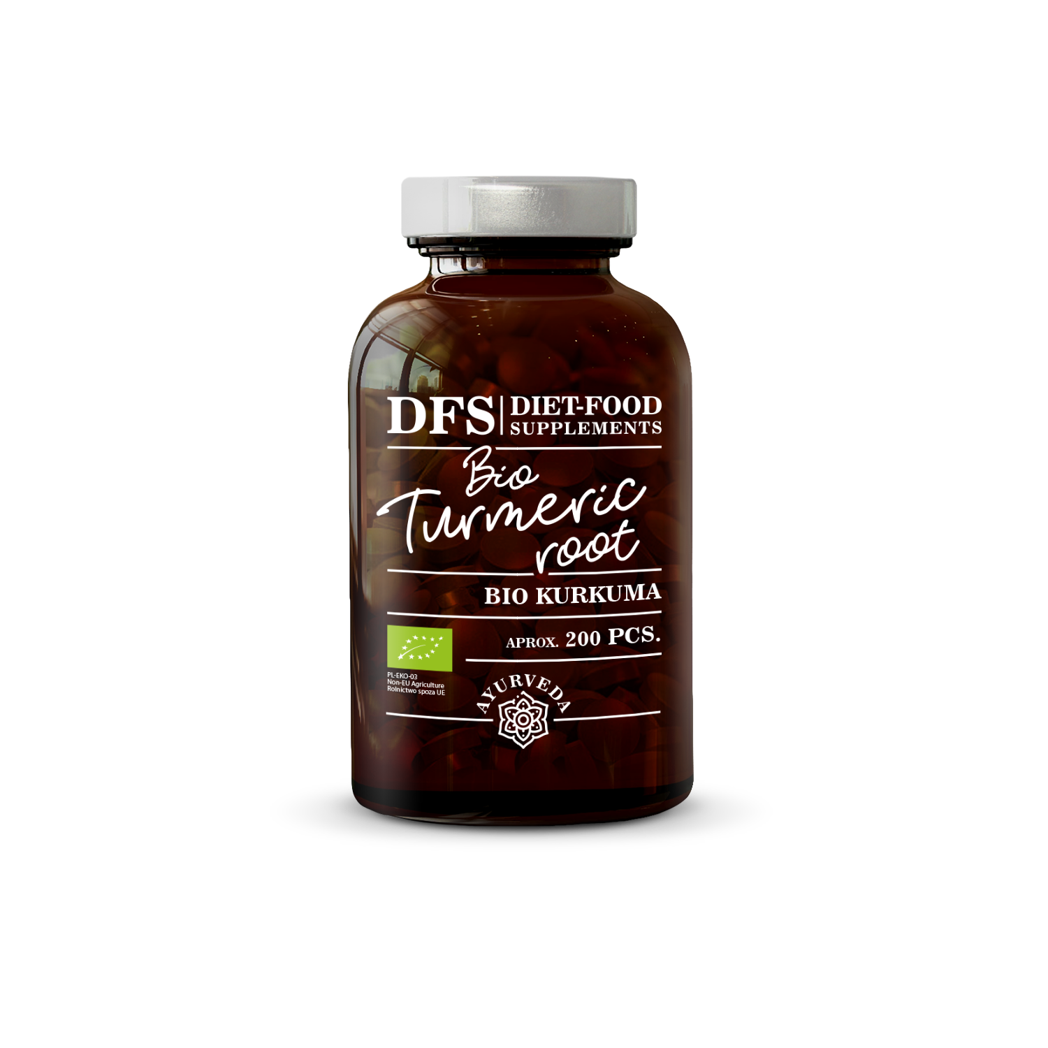 Bio turmeric - capsules 200pcs