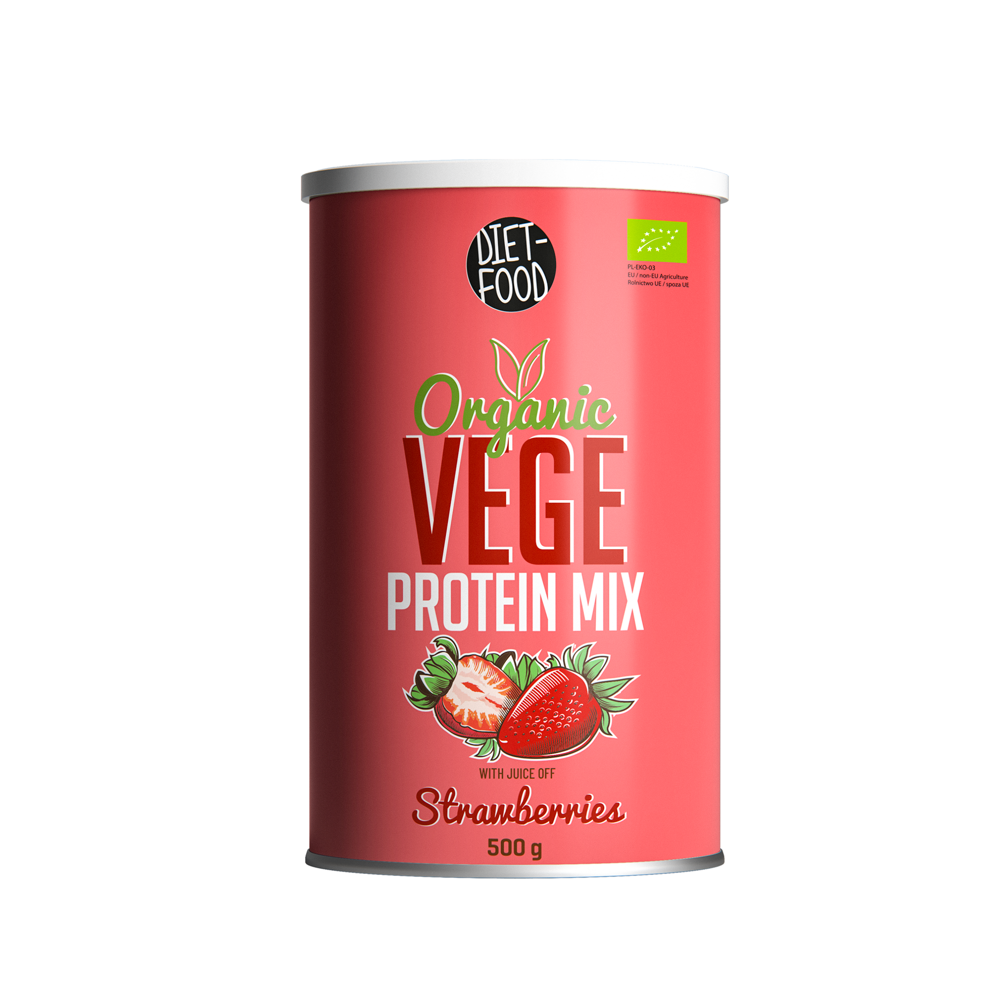 Bio vege protein mix - strawberry