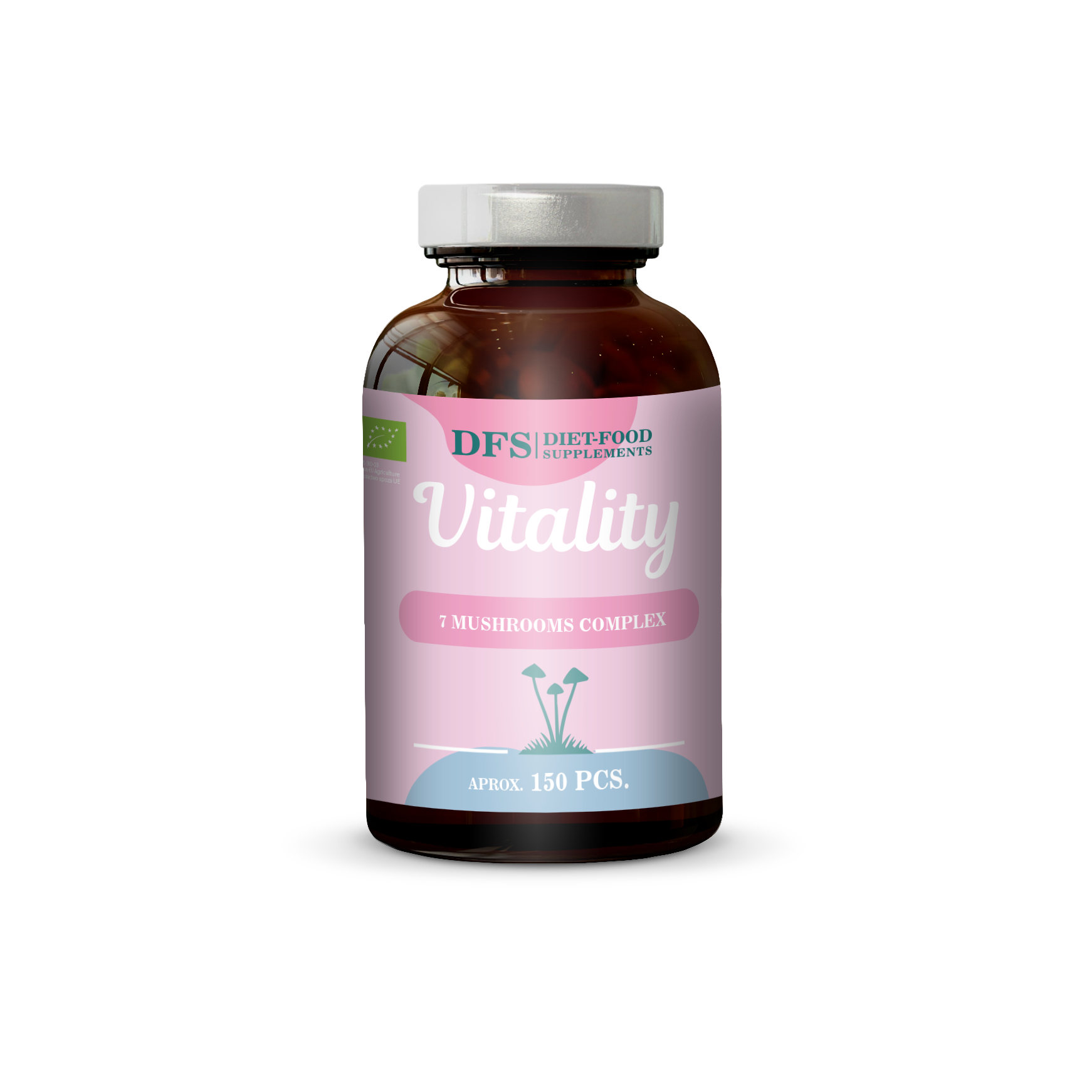 Bio Vitality - 7 mushrooms complex capsules