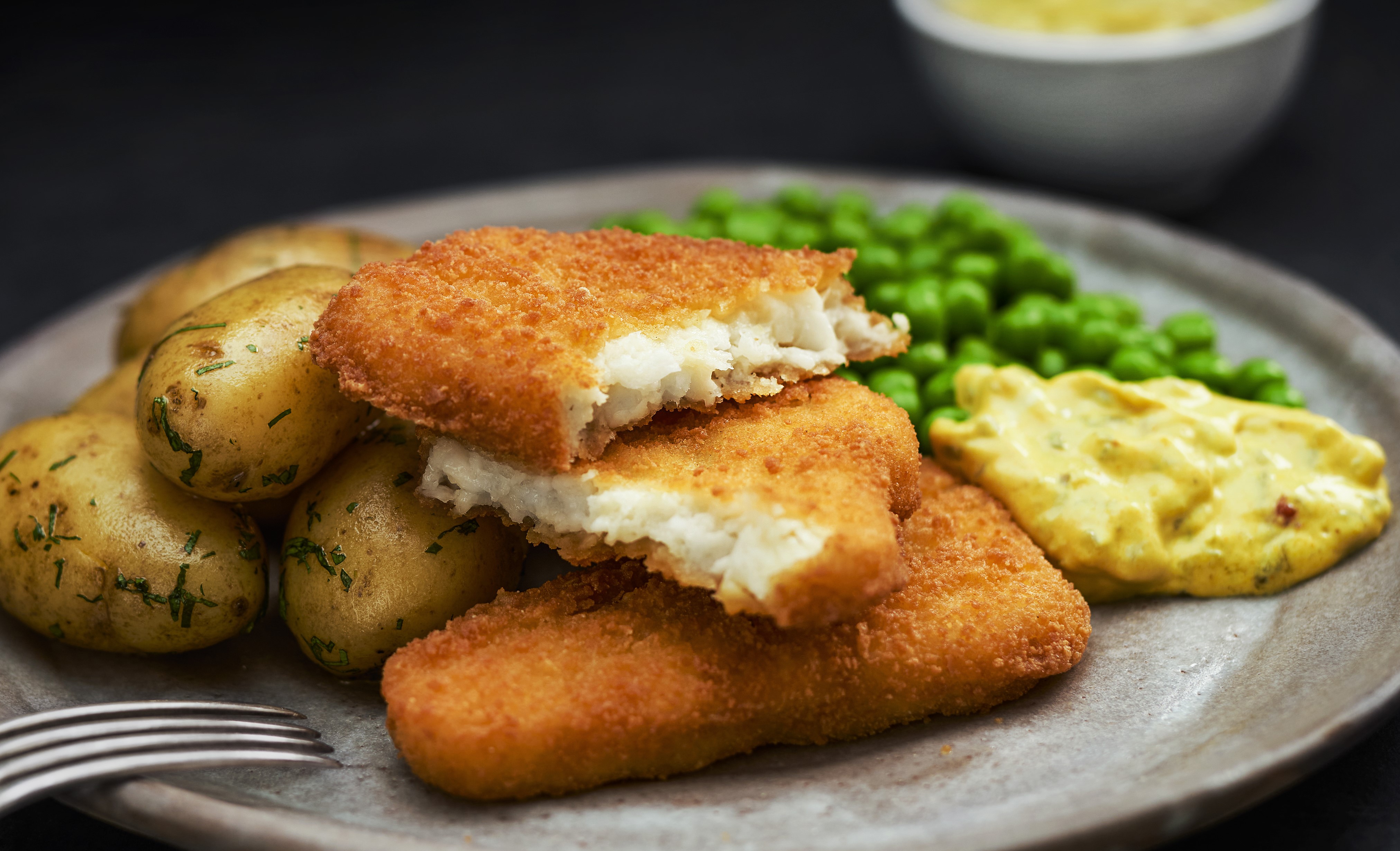 Breaded Filé, Plant-based Fish