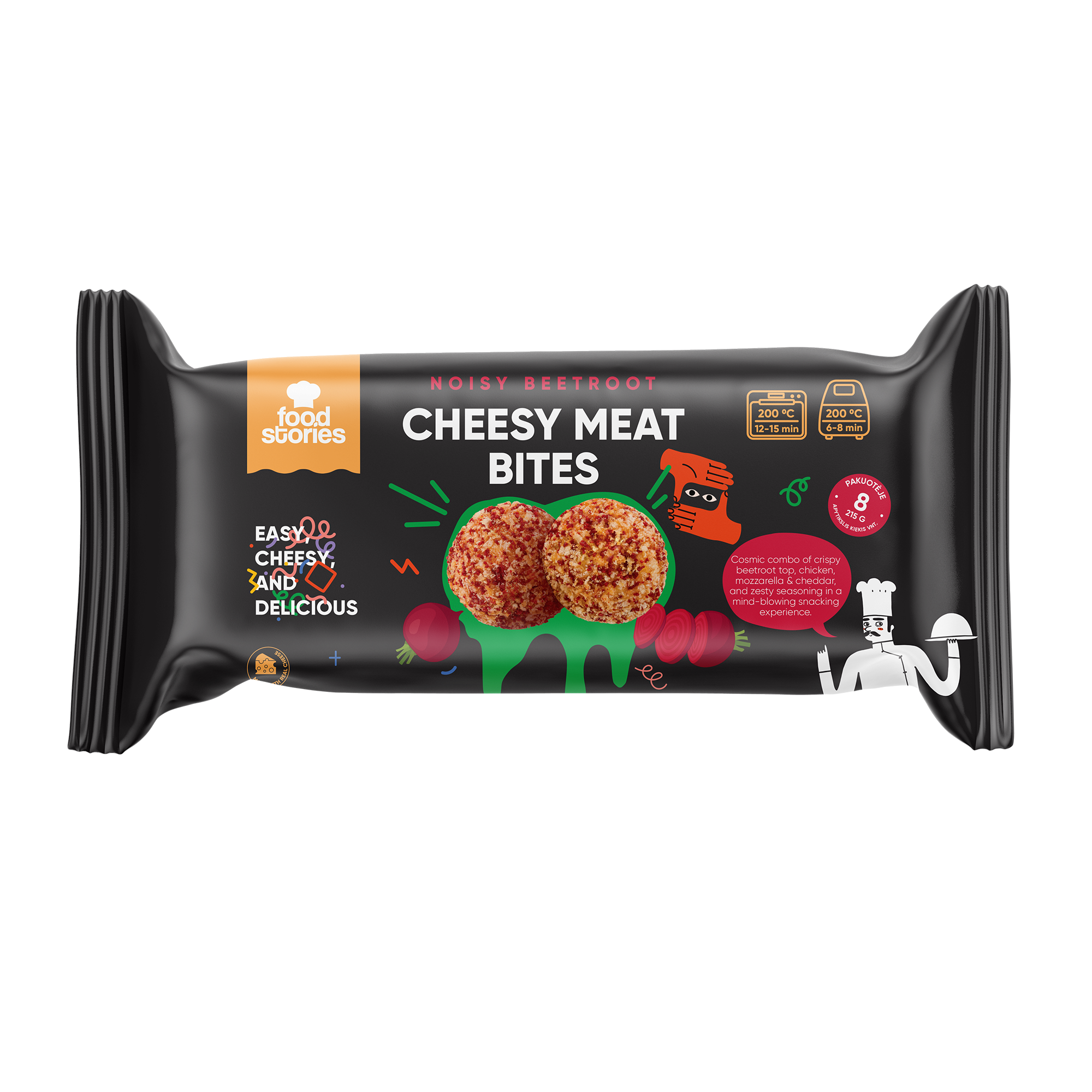 CHICKEN BALLS WITH CHEESE FILLING (spicy)