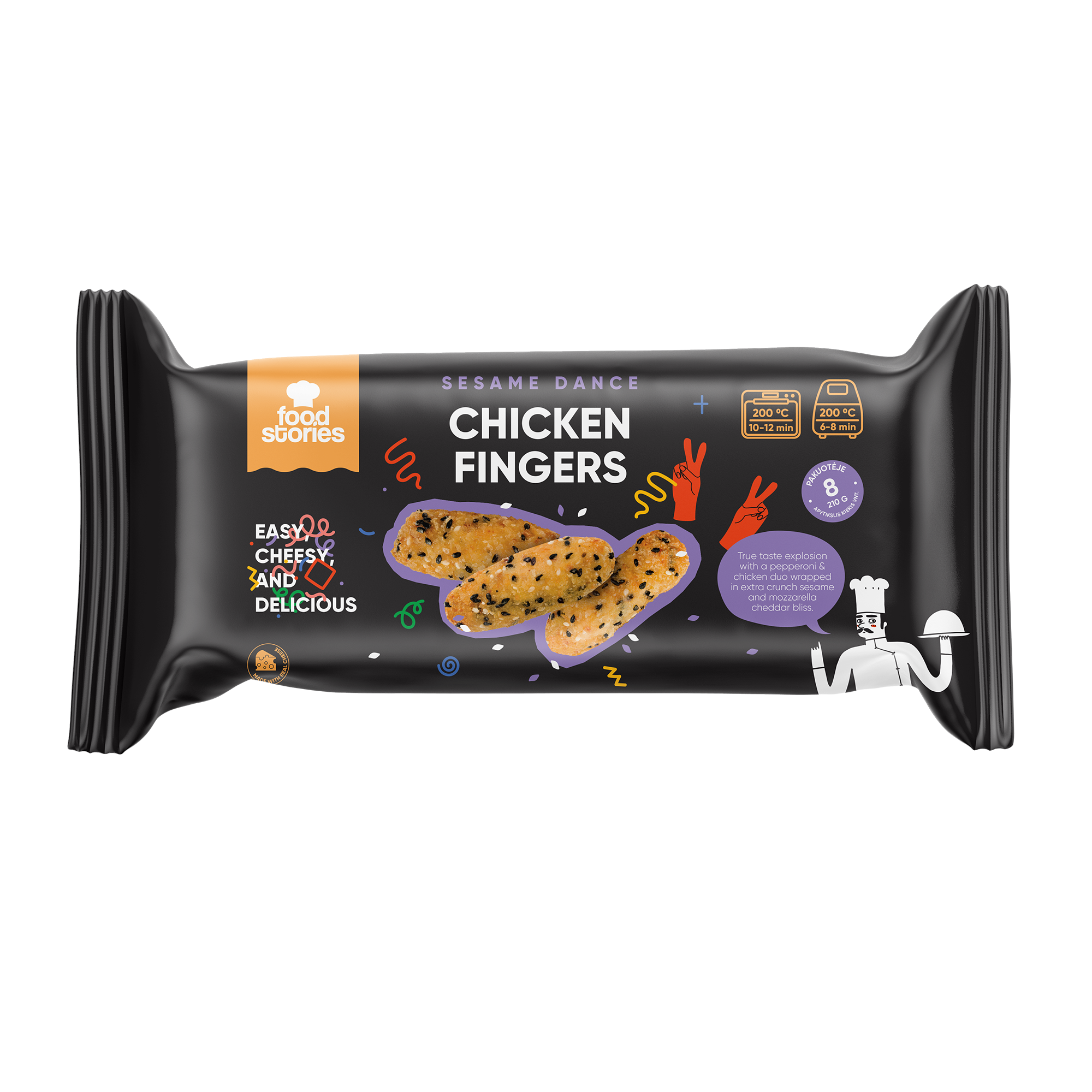 CHICKEN FINGERS WITH SESAME