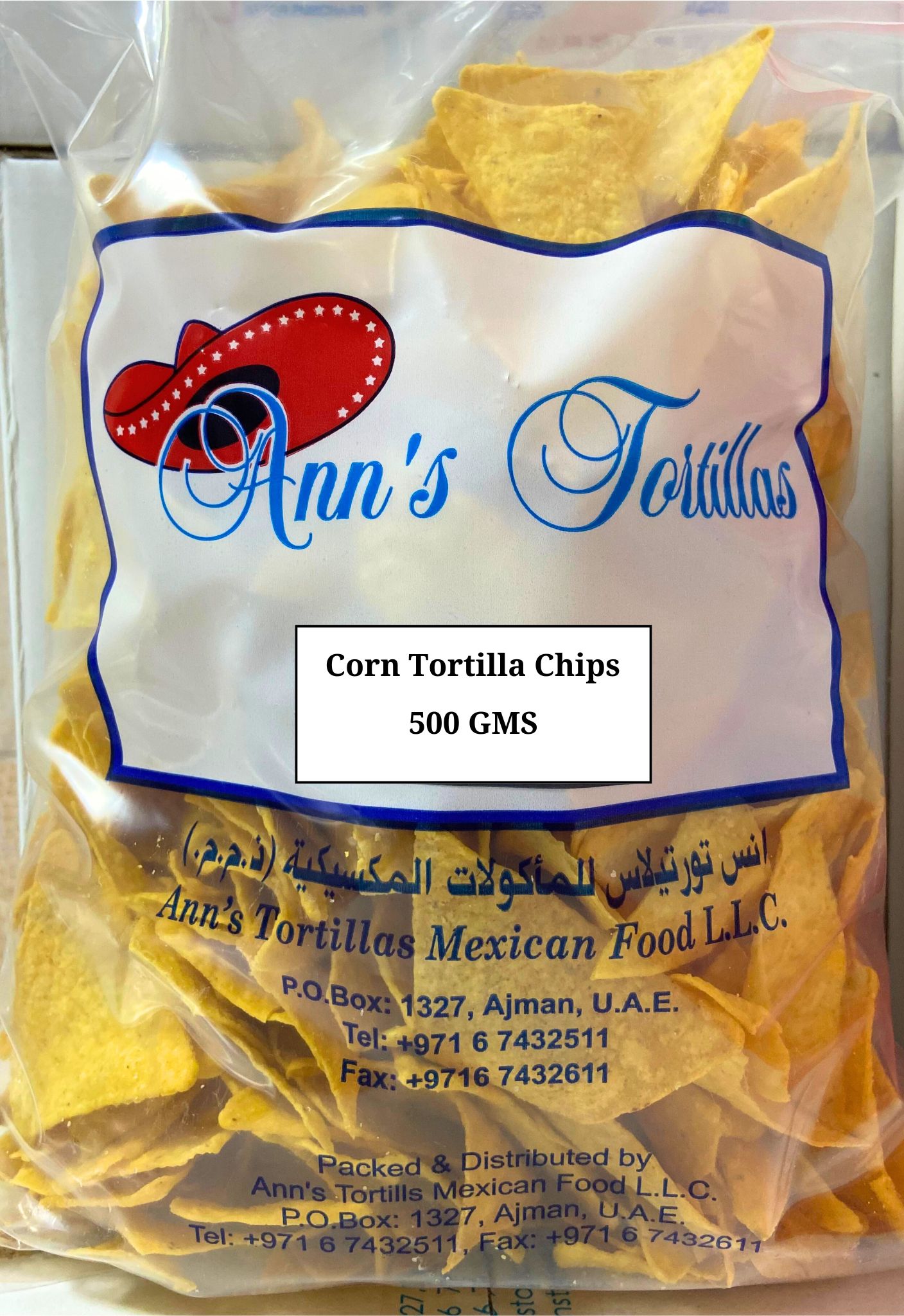 Corn Tortilla Chips-Natural Salted