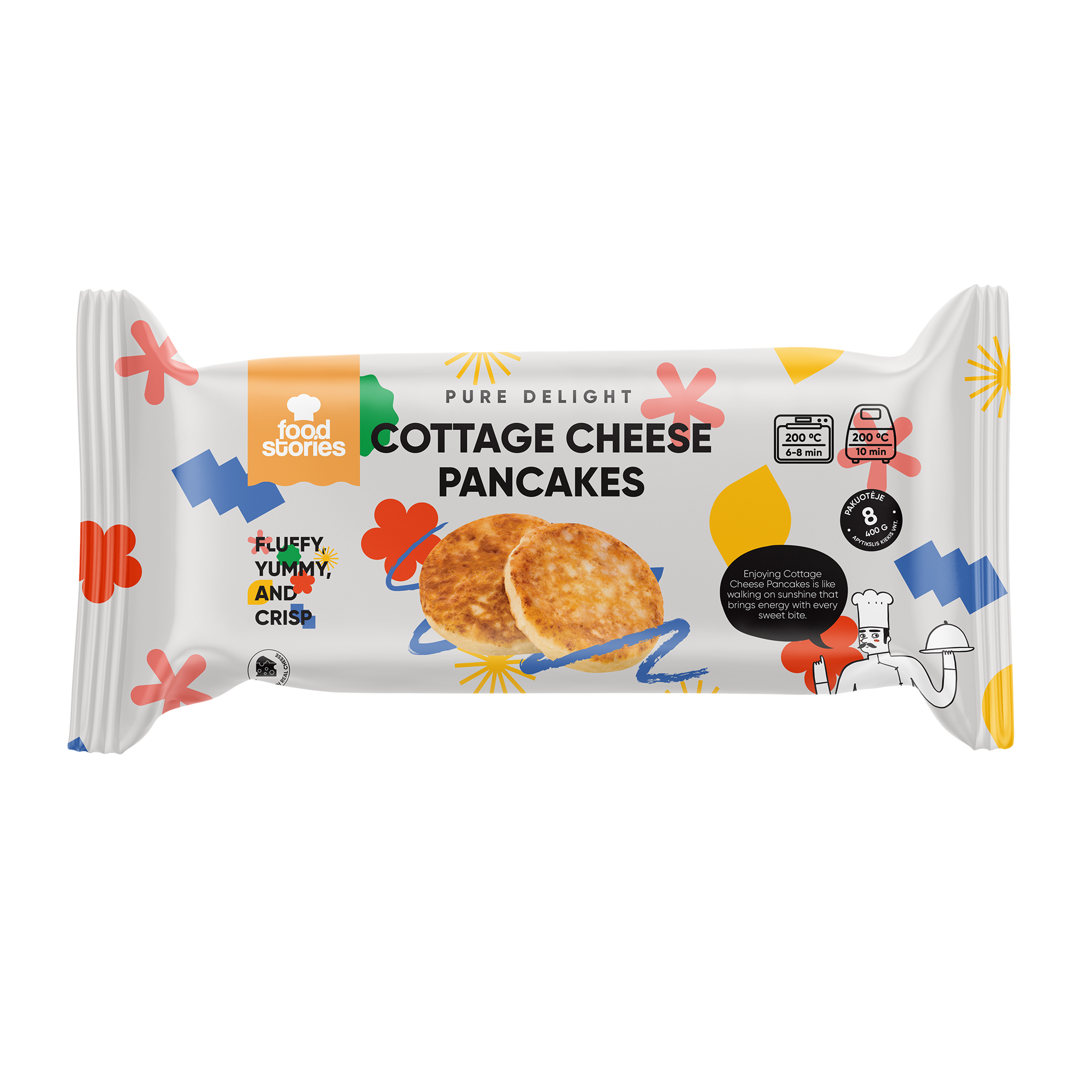 COTTAGE CHEESE PANCAKES