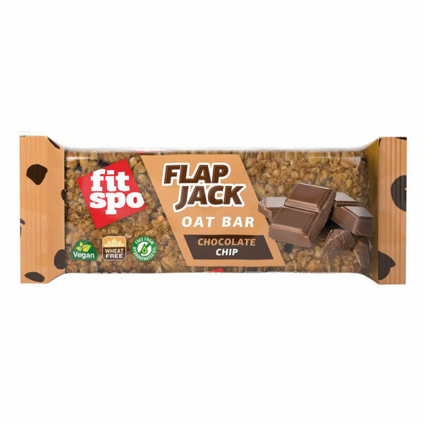 Energy Bar FitSpo Flapjack Chocolate Chip,80g