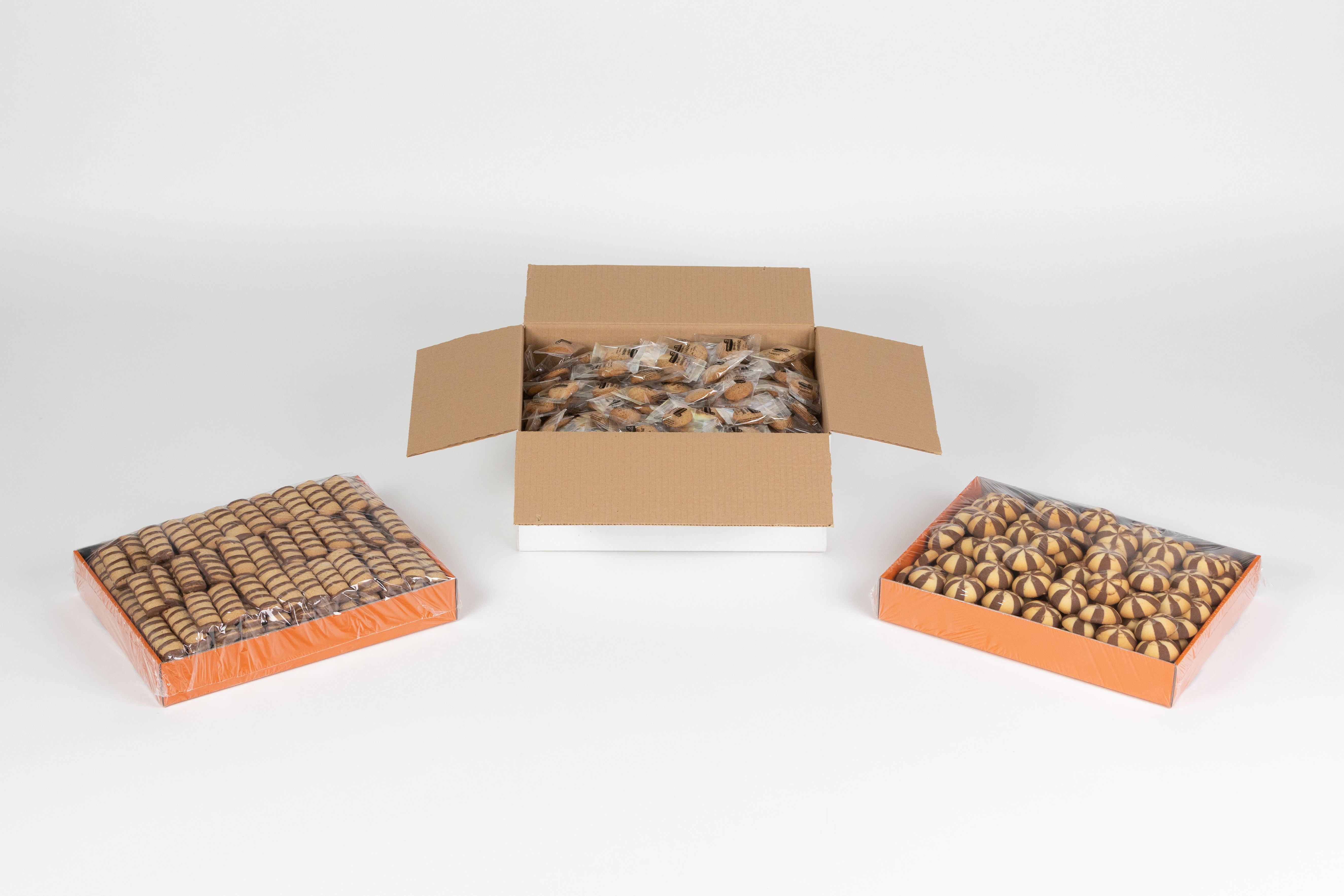 FILLED BISCUITS WITH PRALINE CREAM    NO ADDED SUGAR