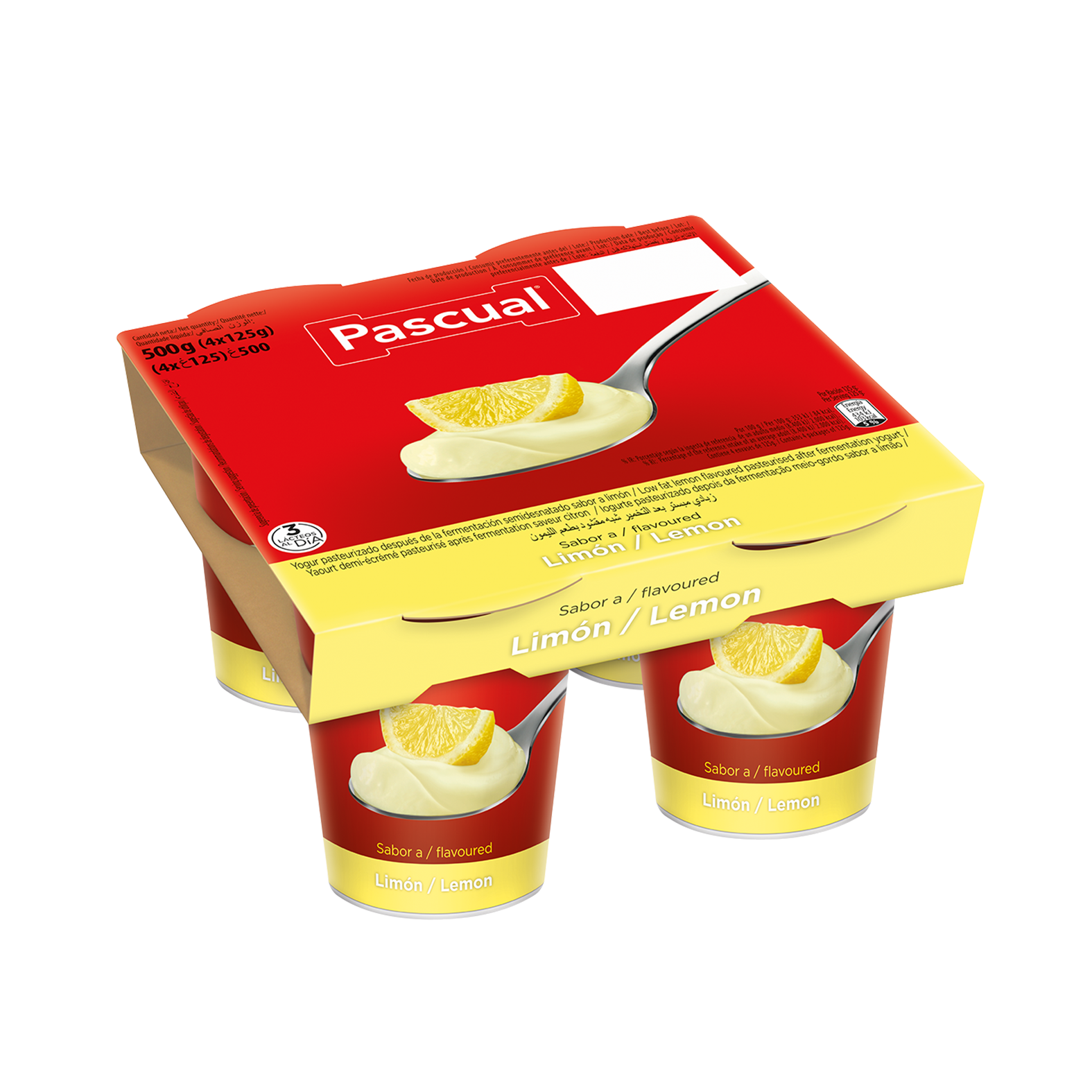 Flavoured Yoghurt Lemon 120g