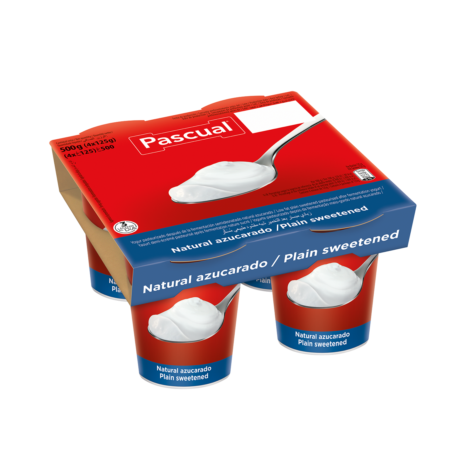 Flavoured Yoghurt Plain Sweetned 120g