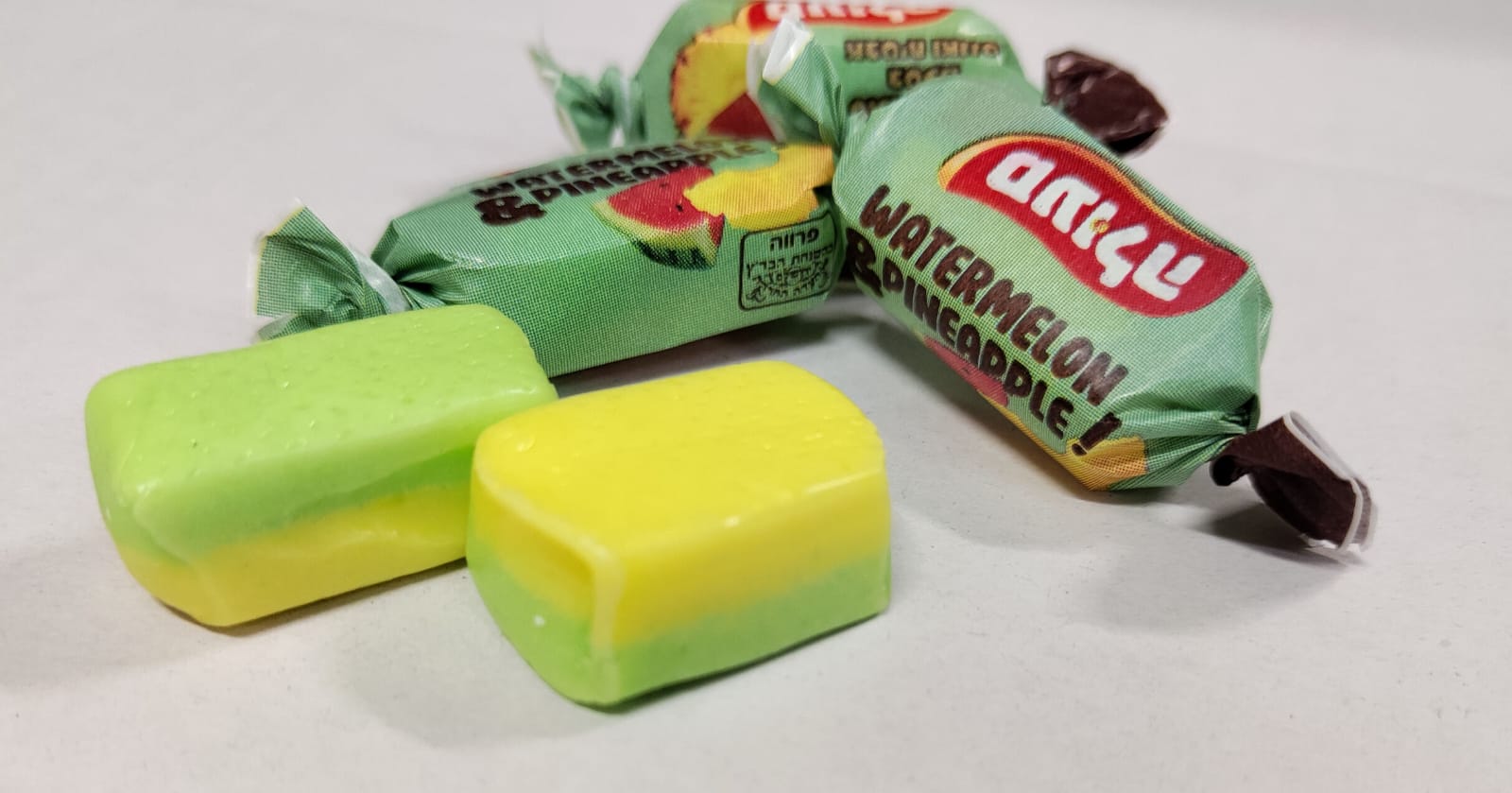 Fruit Toffees Double Colored & Flavored