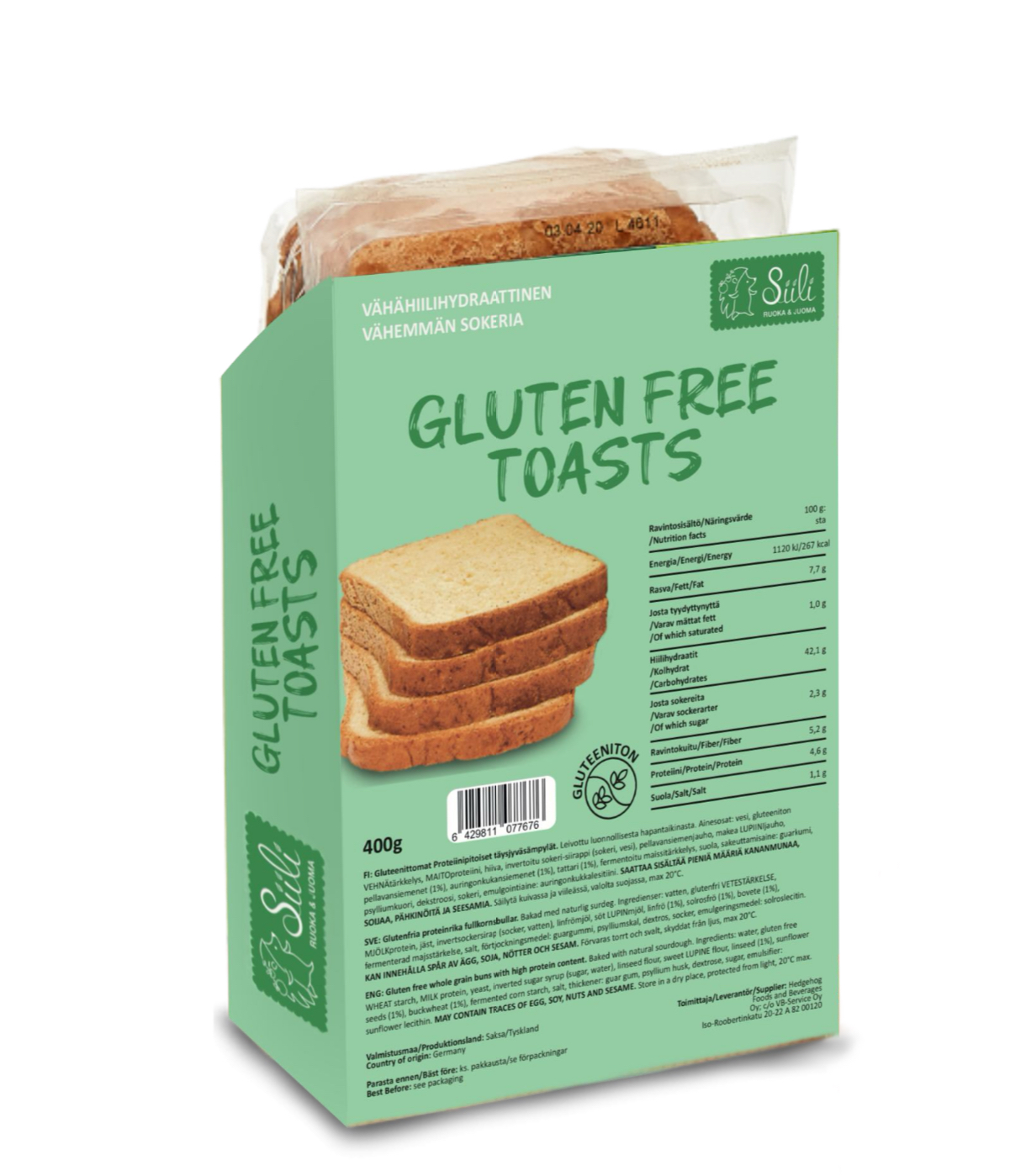Gluten Free Toasts