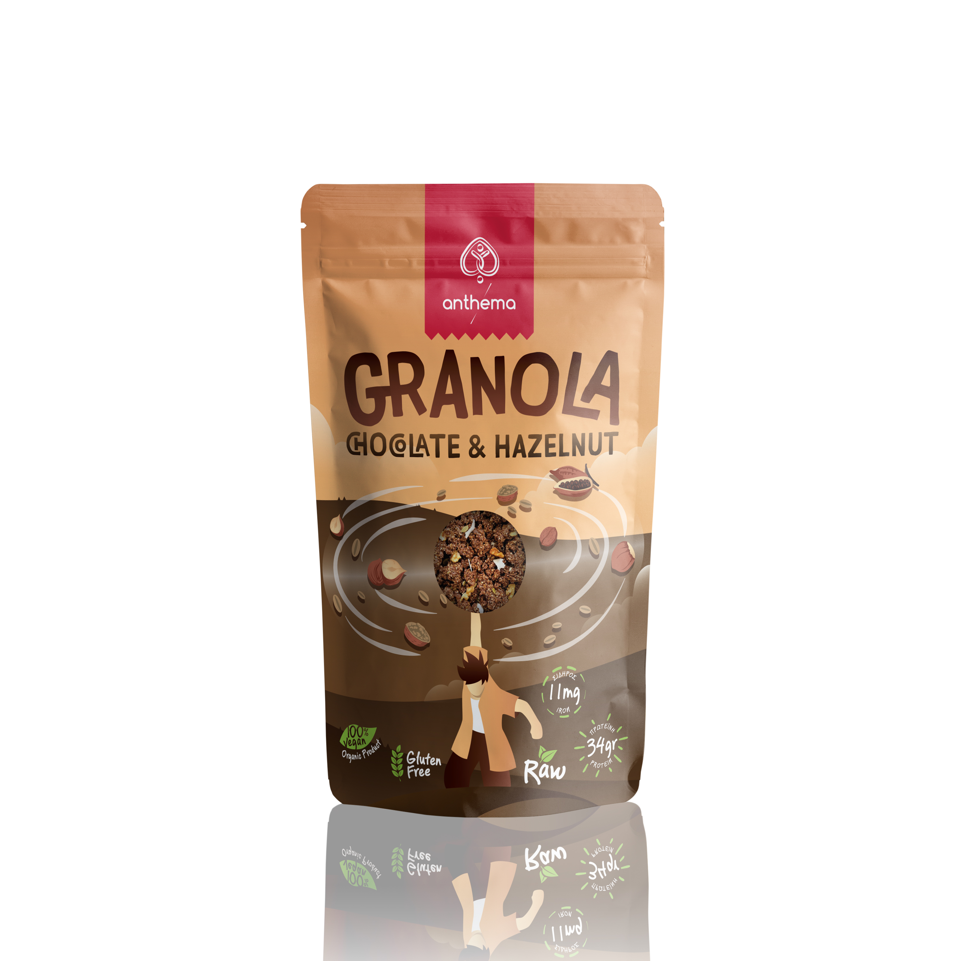 GRANOLA CHOCOLATE & HAZELNUT