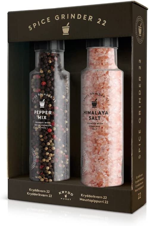 Grinder Spice Set Himalaya Salt and Pepper Mix