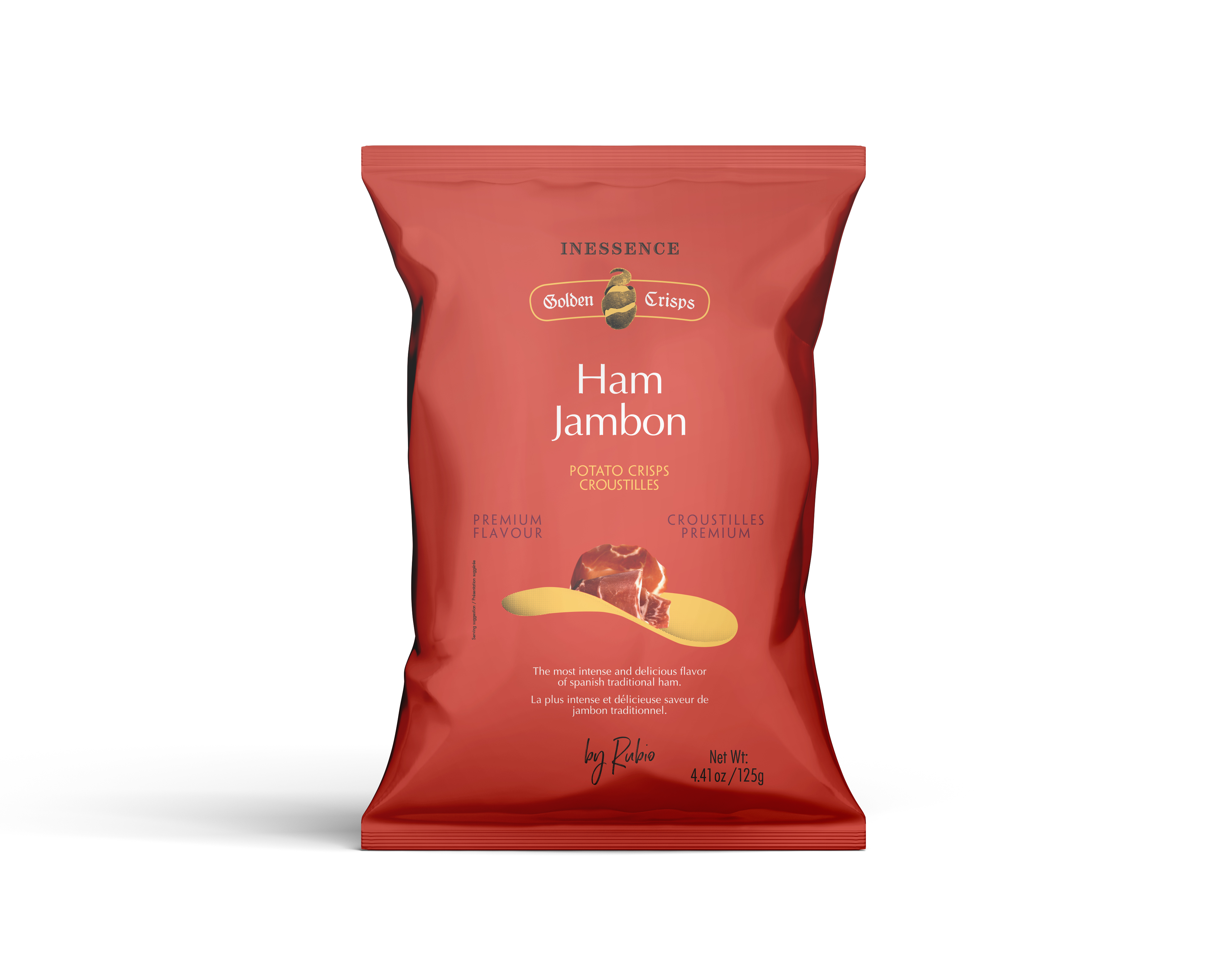 INESSENCE HAM FLAVOUR CRISPS