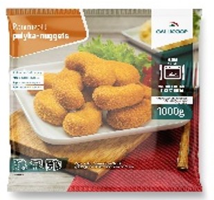 IQF Breaded Fully Cooked Turkey Nuggets