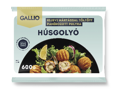 IQF Breaded Turkey Meatballs Filled With Kiev Sauce