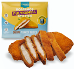 IQF Marinated, Breaded, Ready- Baked Turkey Breast (51% Meat)