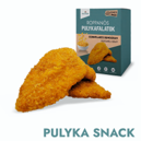 IQF Marinated, Breaded, Ready-baked Turkey Breast Slice, In Cornflakes Coating (51% Breast Meat)