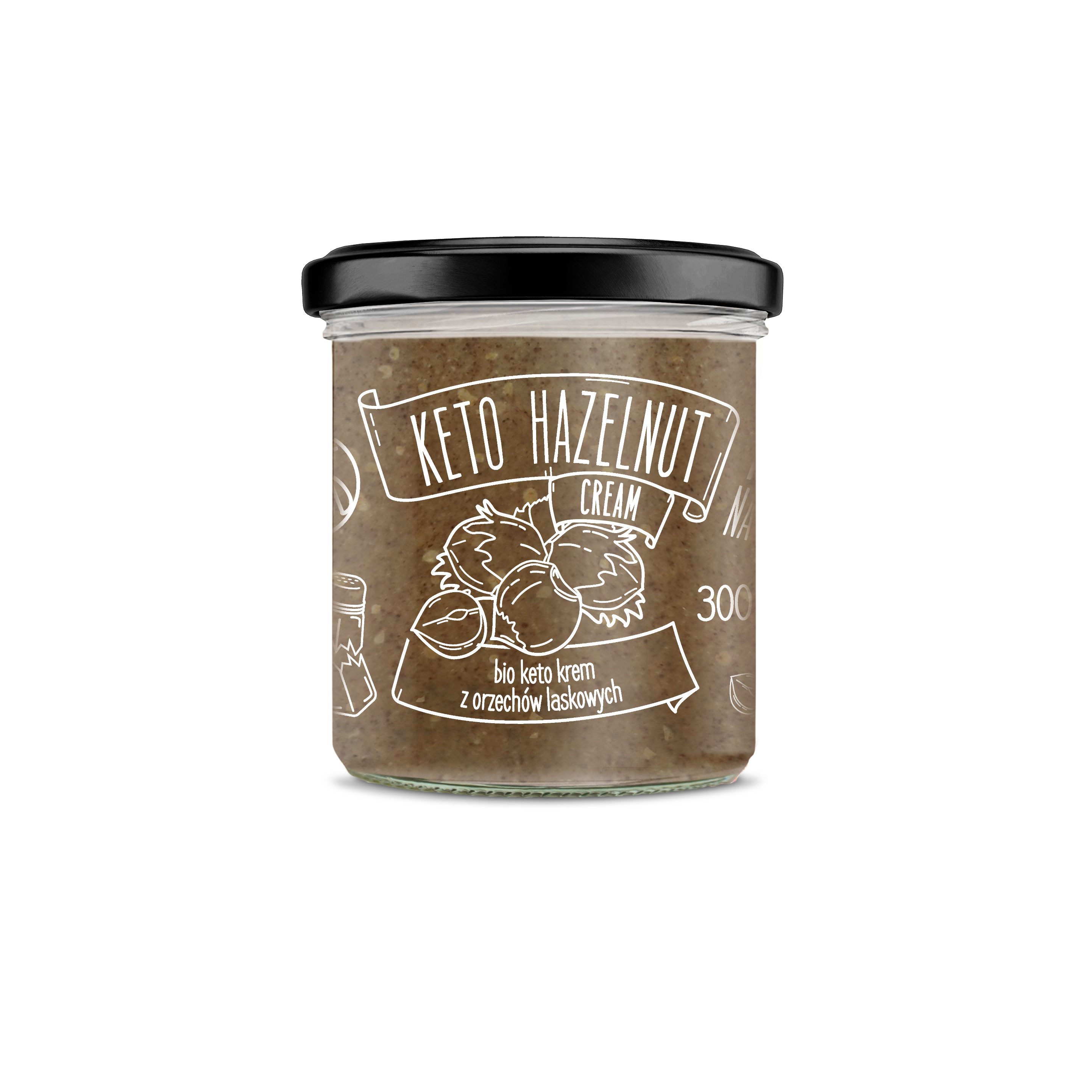 Keto hazelnut + coconut oil MCT cream