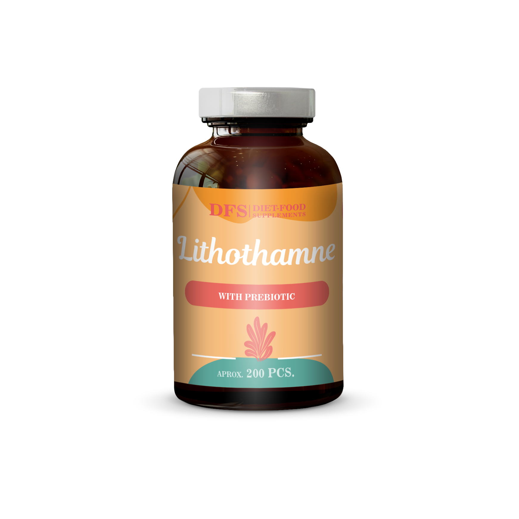 Lithothamne with prebiotic- capsules