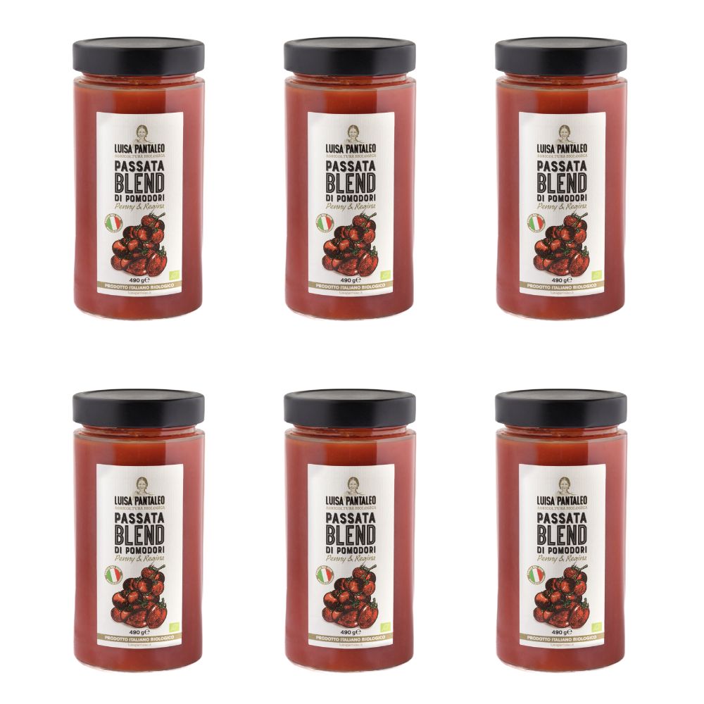 Luisa Pantaleo Passata Blend Di Pomodori Penny E Regina Biologica, Fatto In Italia