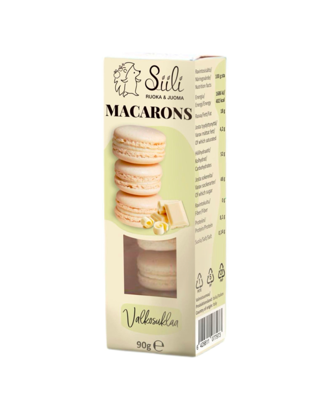 Macarons Filled With Cream