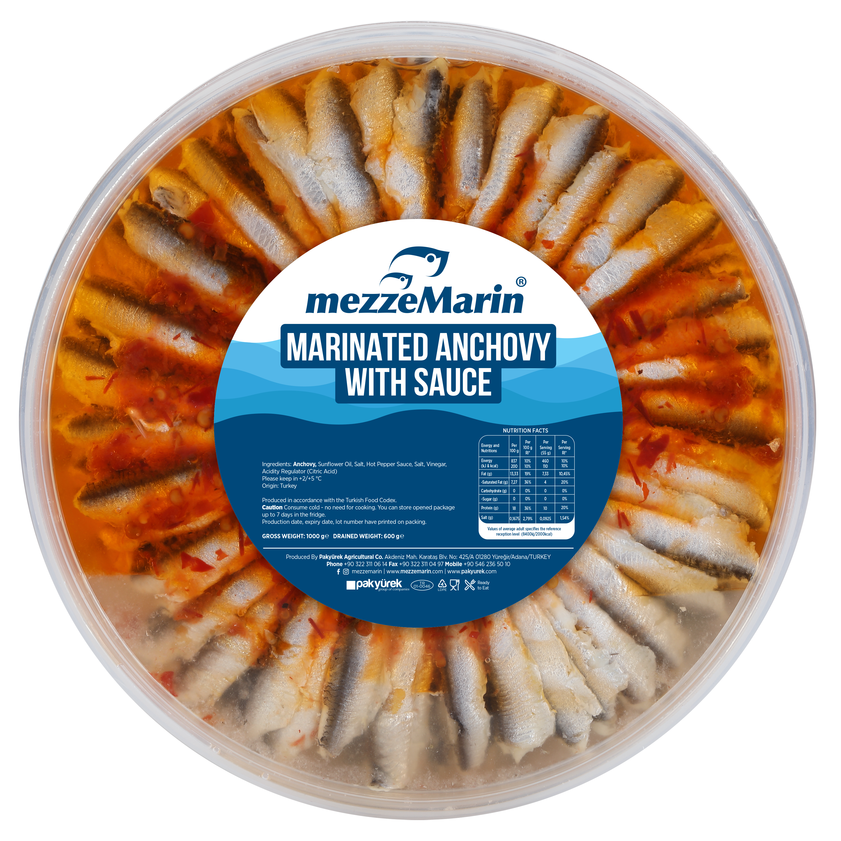 Marinated Anchovy With Sauce