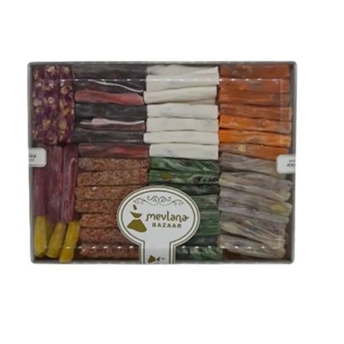 Mevlana Bazaar Mixed Finger Turkish Delight 1 KG