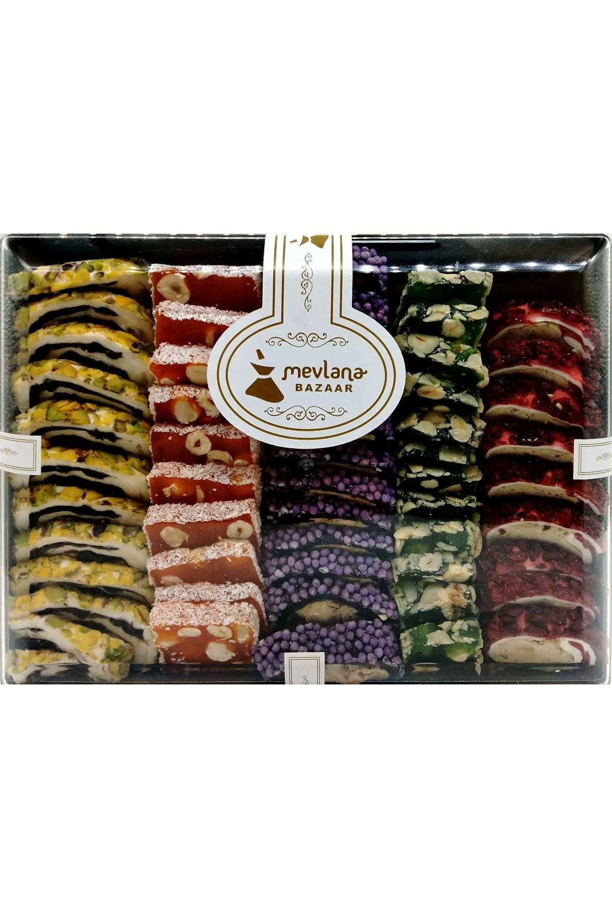Mevlana Bazaar Mixed Wrapped Turkish Delight 1 KG