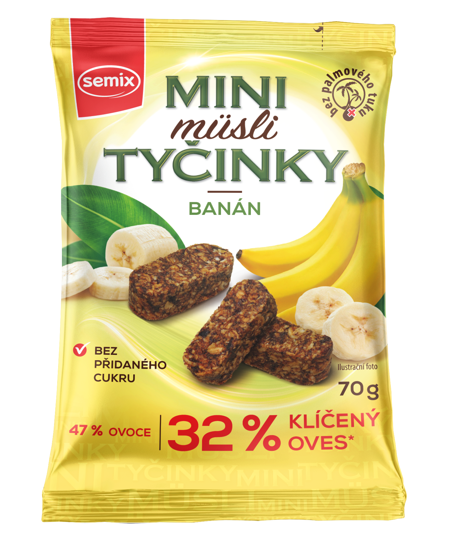 Mini Muesli Sticks With Banana