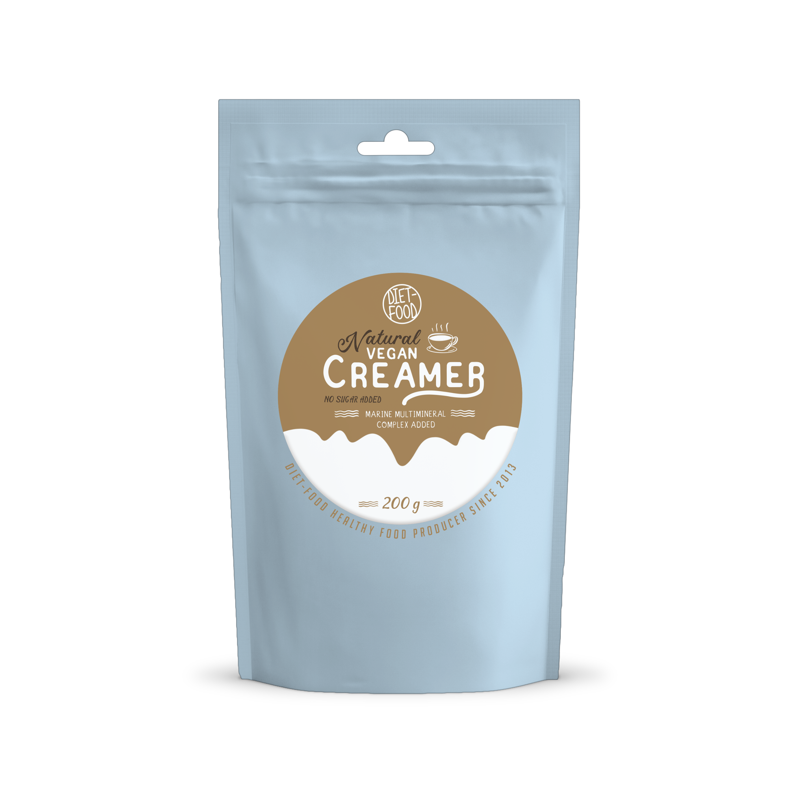 Natural vegan creamer