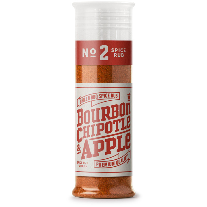 No. 2 Bourbon Chipotle & Apple Grill & BBQ Spice Rub